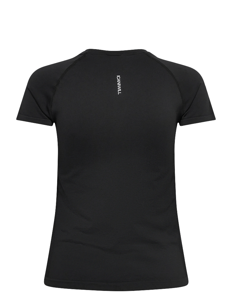 ICANIWILL - Define Seamless T-shirt W - t-shirts - black - 2