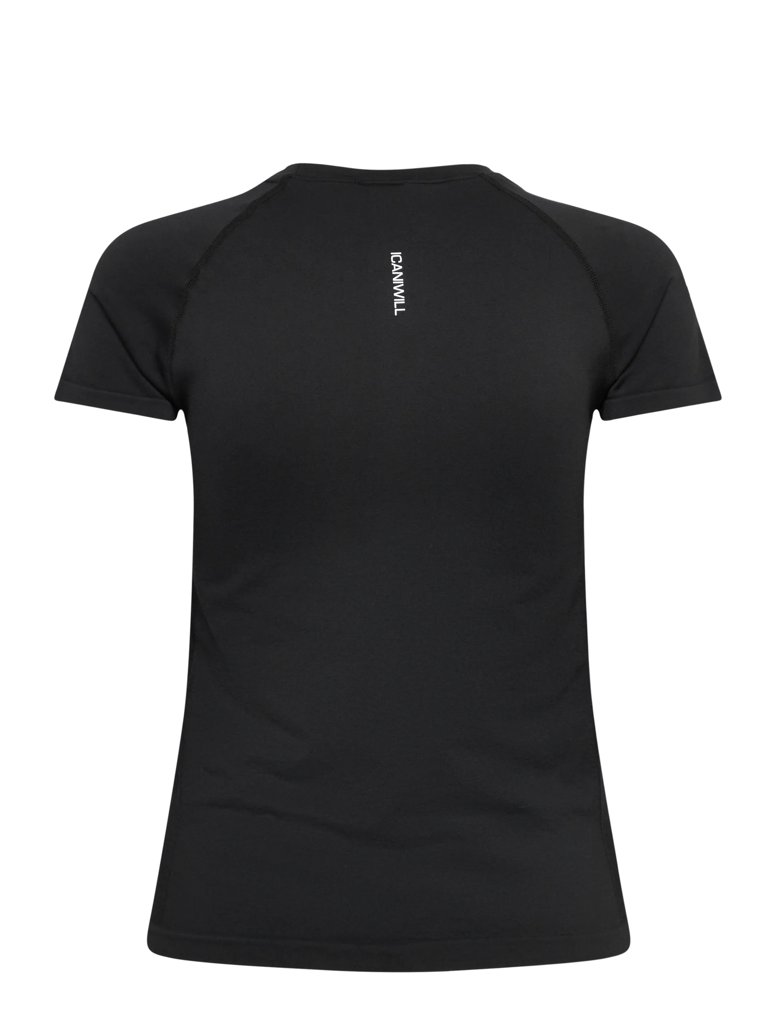 ICANIWILL - Define Seamless T-shirt W - stuttermarbolir - black - 2