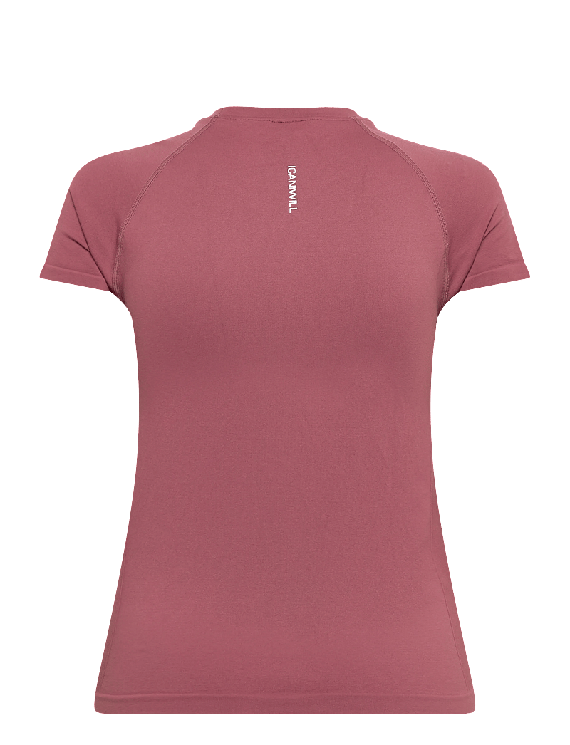 ICANIWILL - Define Seamless T-shirt W - t-shirts - calm red - 2