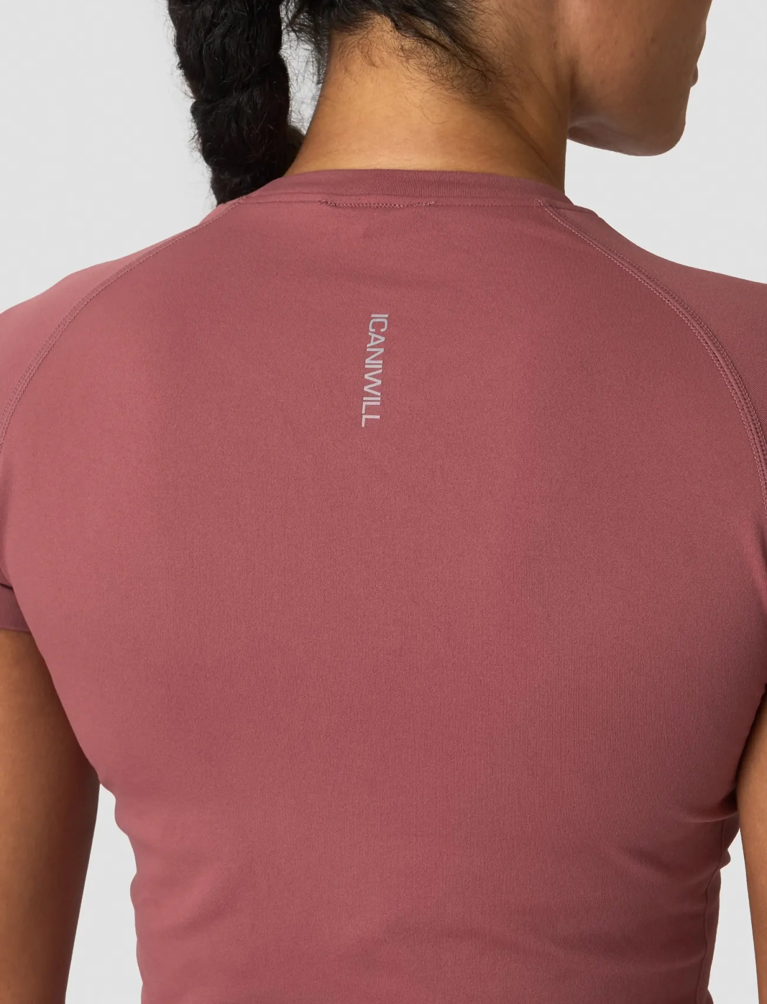 ICANIWILL - Define Seamless T-shirt W - t-shirts - calm red - 5