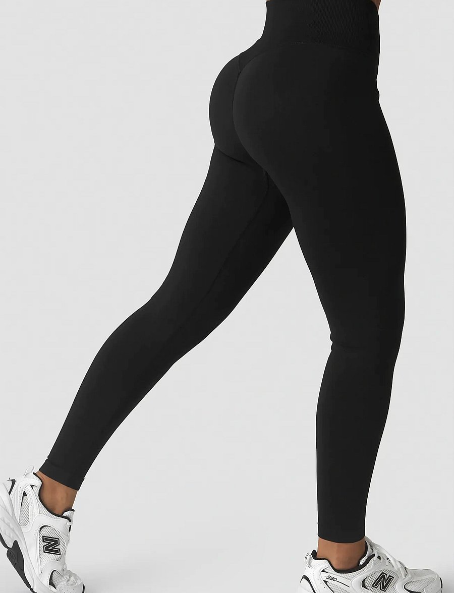ICANIWILL - Define Seamless V-Shape Tight W - träningstights - black - 0