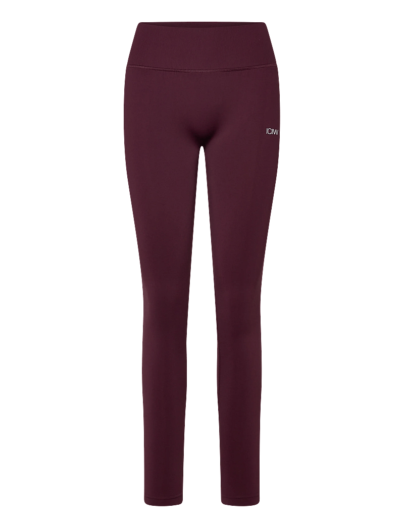 ICANIWILL - Define Seamless V-Shape Tight W - trainingstights - maroon - 0