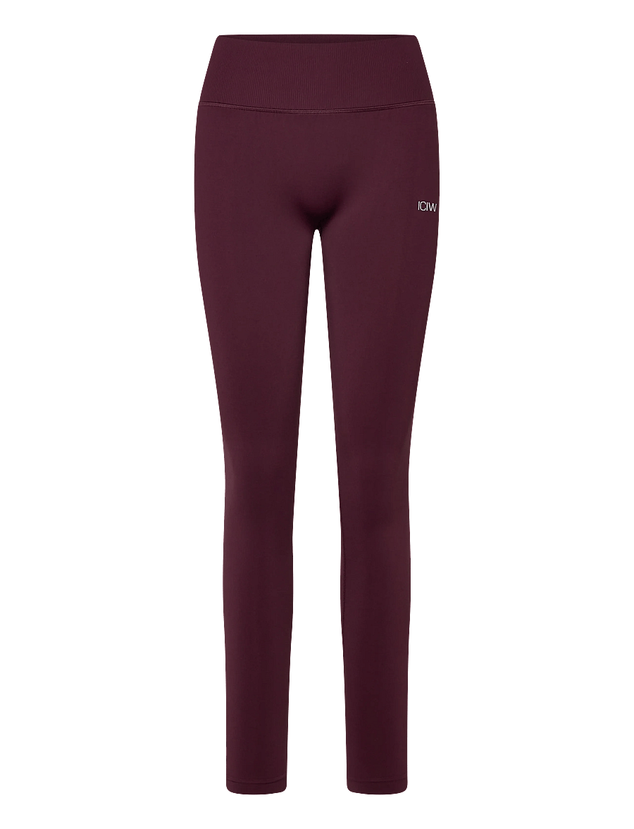 ICANIWILL - Define Seamless V-Shape Tight W - seamless tights - maroon - 1