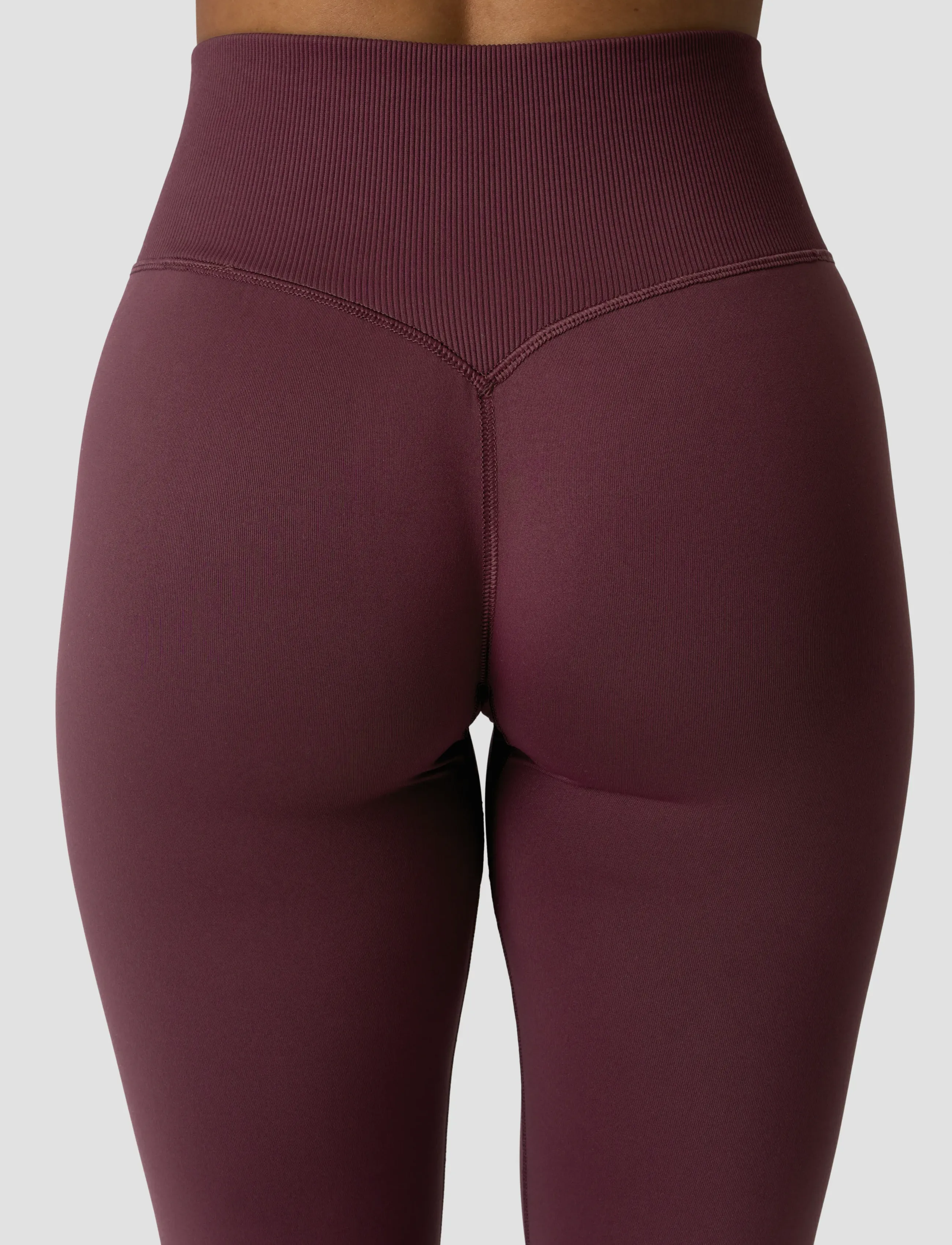 ICANIWILL - Define Seamless V-Shape Tight W - seamless tights - maroon - 4