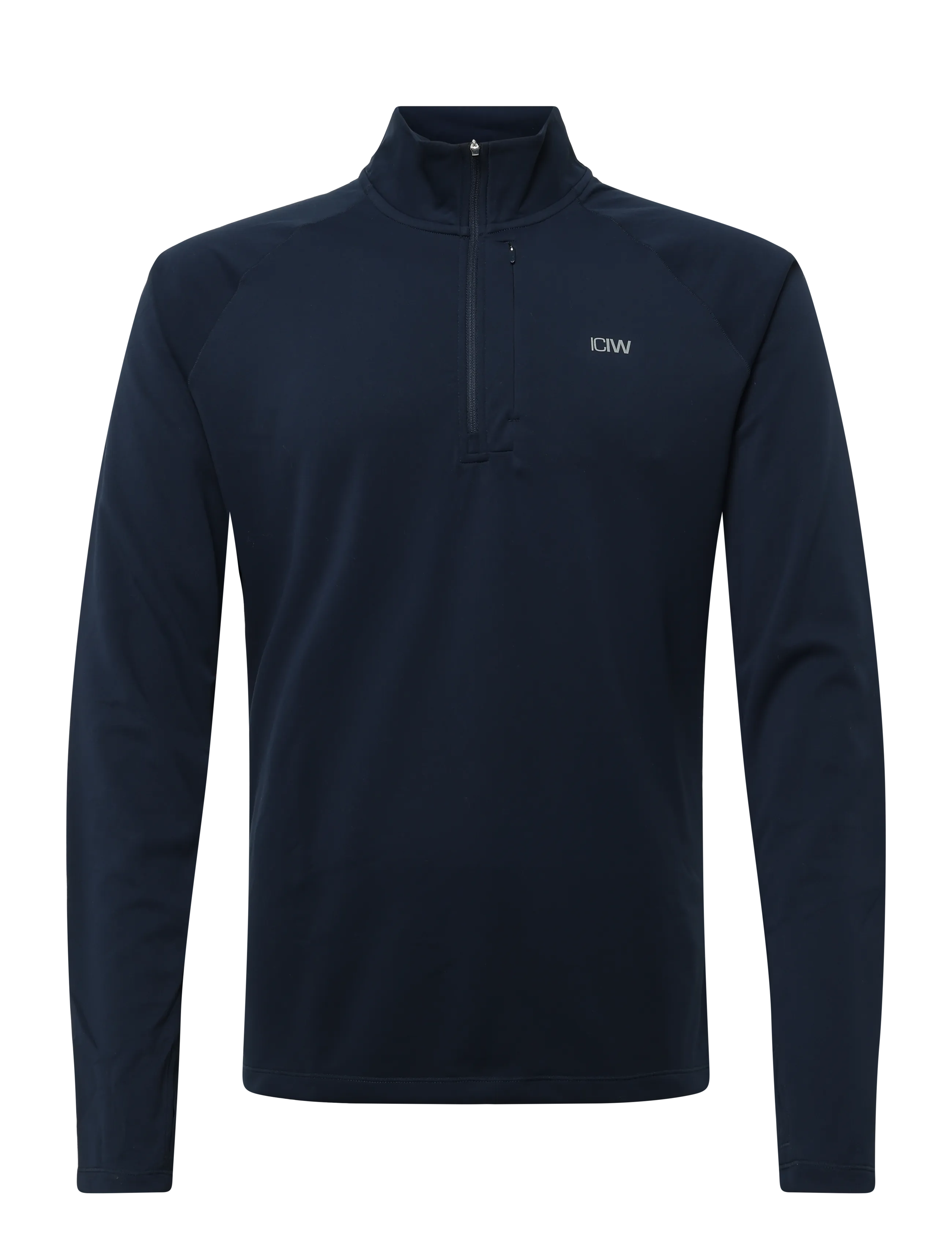 ICANIWILL Mirage 1/4 Zip Midlayer Long Sleeve M - Vis alt - MIDNIGHT BLUE / navy