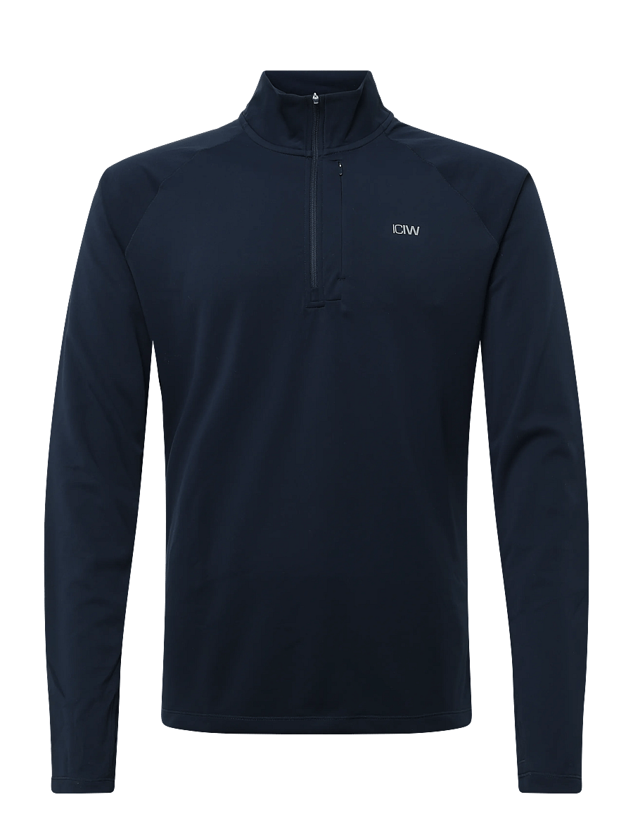 ICANIWILL - Mirage 1/4 Zip Midlayer Long Sleeve M - midnight blue - 1