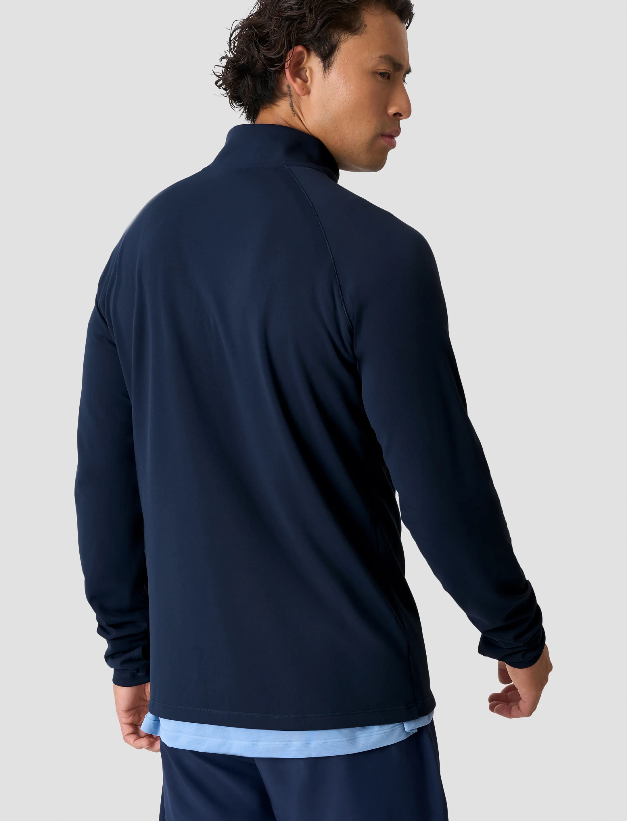 ICANIWILL - Mirage 1/4 Zip Midlayer Long Sleeve M - midnight blue - 3