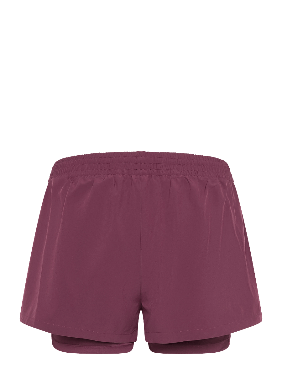 ICANIWILL - Mirage Cardio 2-in-1 Shorts W - træningsshorts - dark mahogany - 2