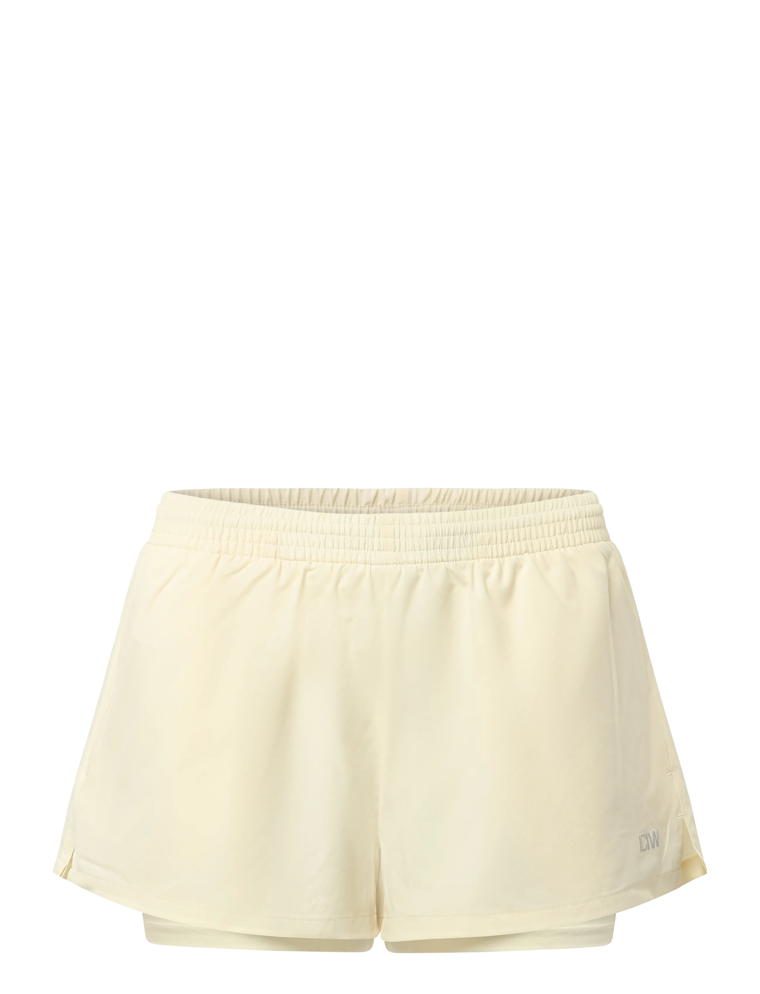 ICANIWILL Mirage Cardio 2-in-1 Shorts W - ICANIWILL - PALE LEMON / yellow