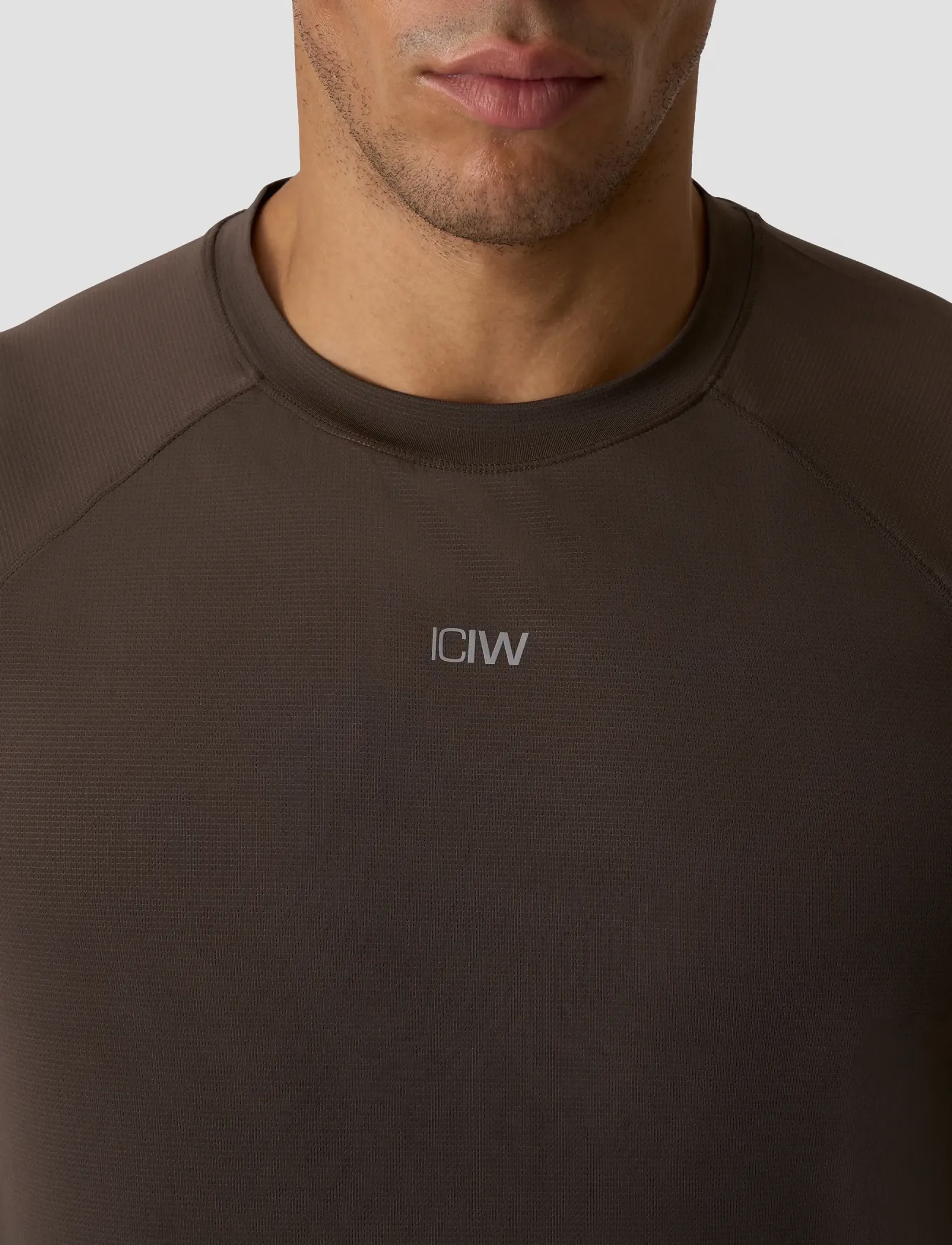 ICANIWILL - Mirage Cardio Long Sleeve M - langarmshirts - forest brown - 4