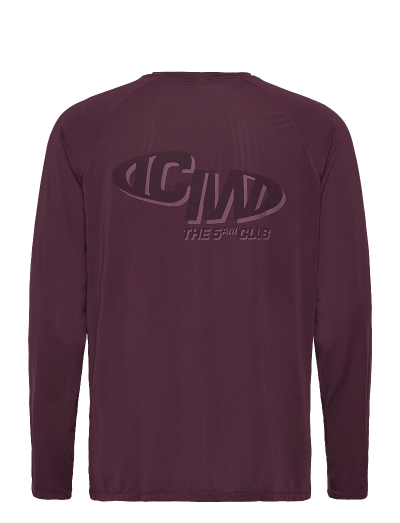 ICANIWILL - Mirage Cardio Long Sleeve - langarmshirts - maroon red - 2