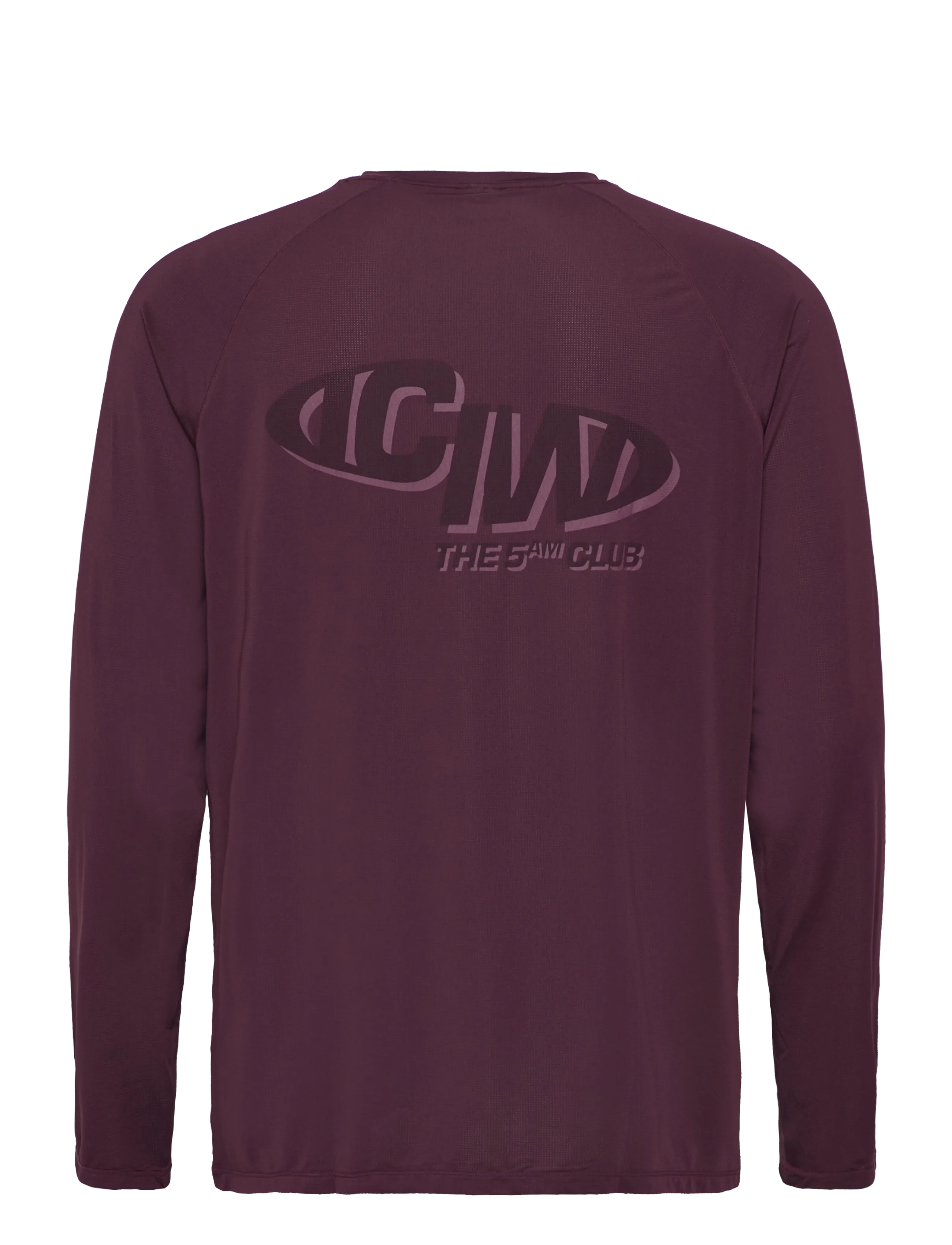 ICANIWILL - Mirage Cardio Long Sleeve - toppe & t-shirts - maroon red - 2
