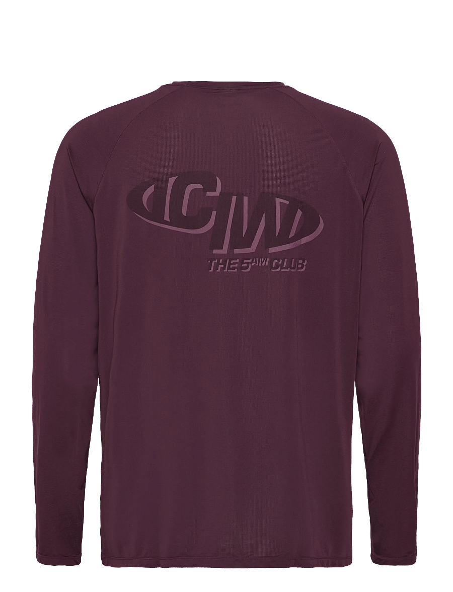 ICANIWILL - Mirage Cardio Long Sleeve - langarmshirts - maroon red - 2