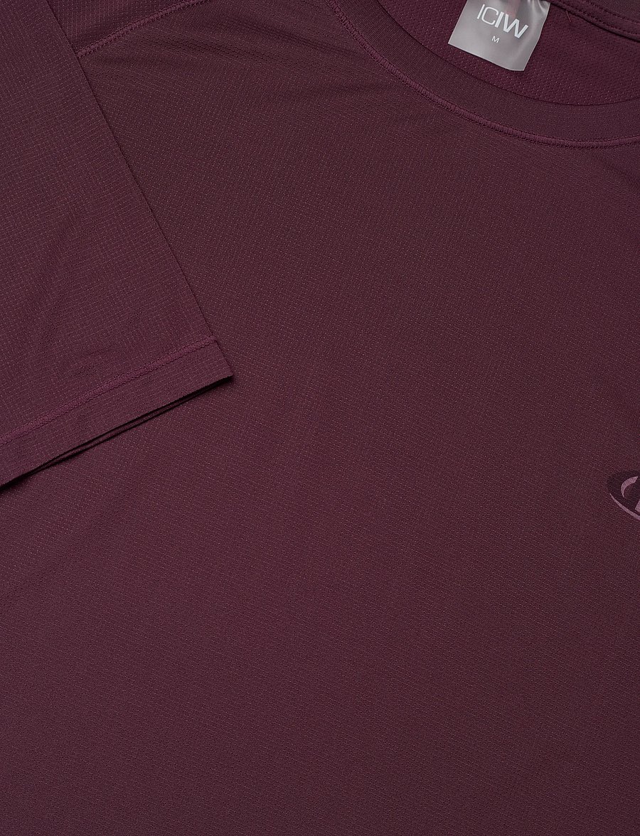 ICANIWILL - Mirage Cardio Long Sleeve - langarmshirts - maroon red - 5