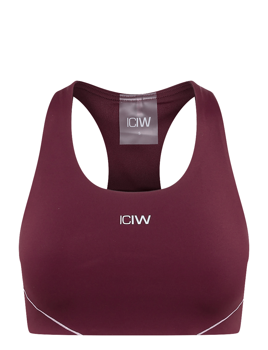 ICANIWILL - Mirage Cardio Mid Support Sports Bra W - keskmine toestus - dark mahogany - 1