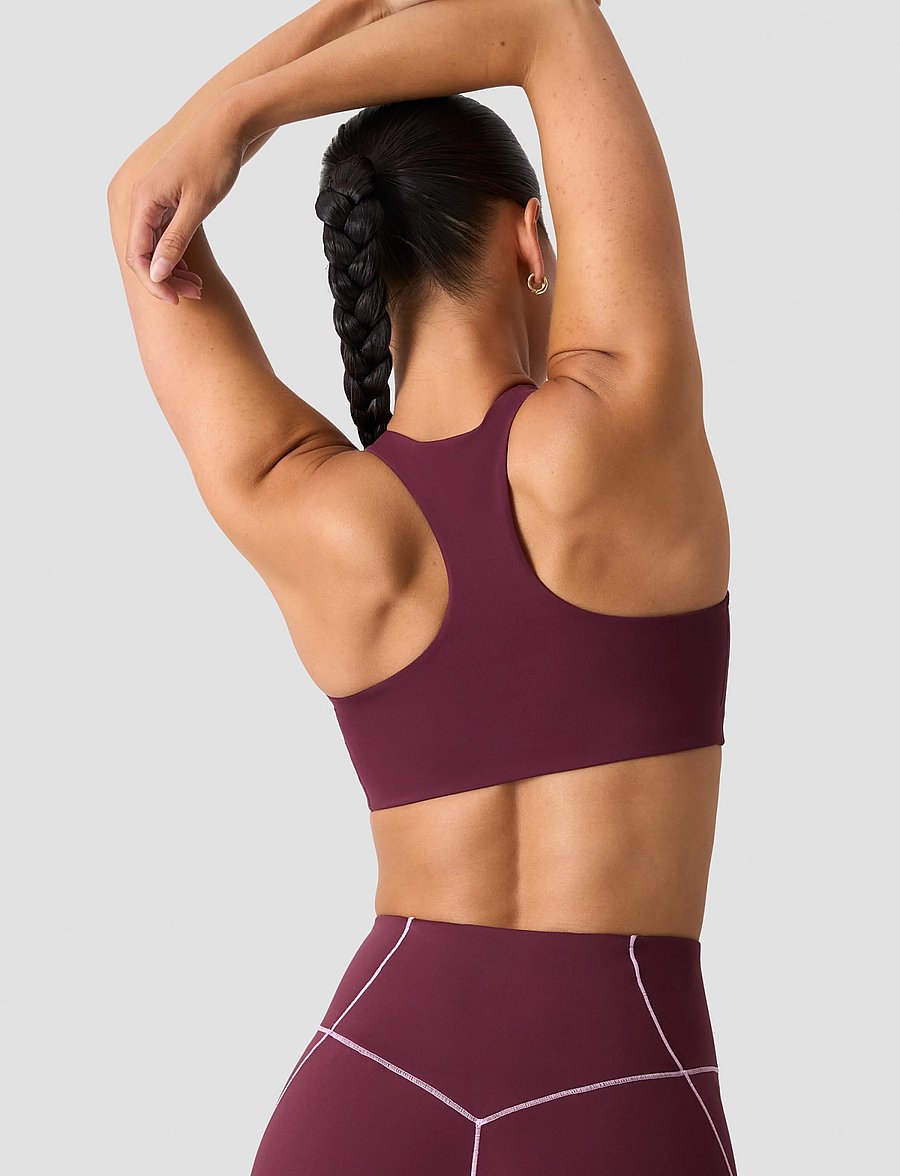 ICANIWILL - Mirage Cardio Mid Support Sports Bra W - keskmine toestus - dark mahogany - 3