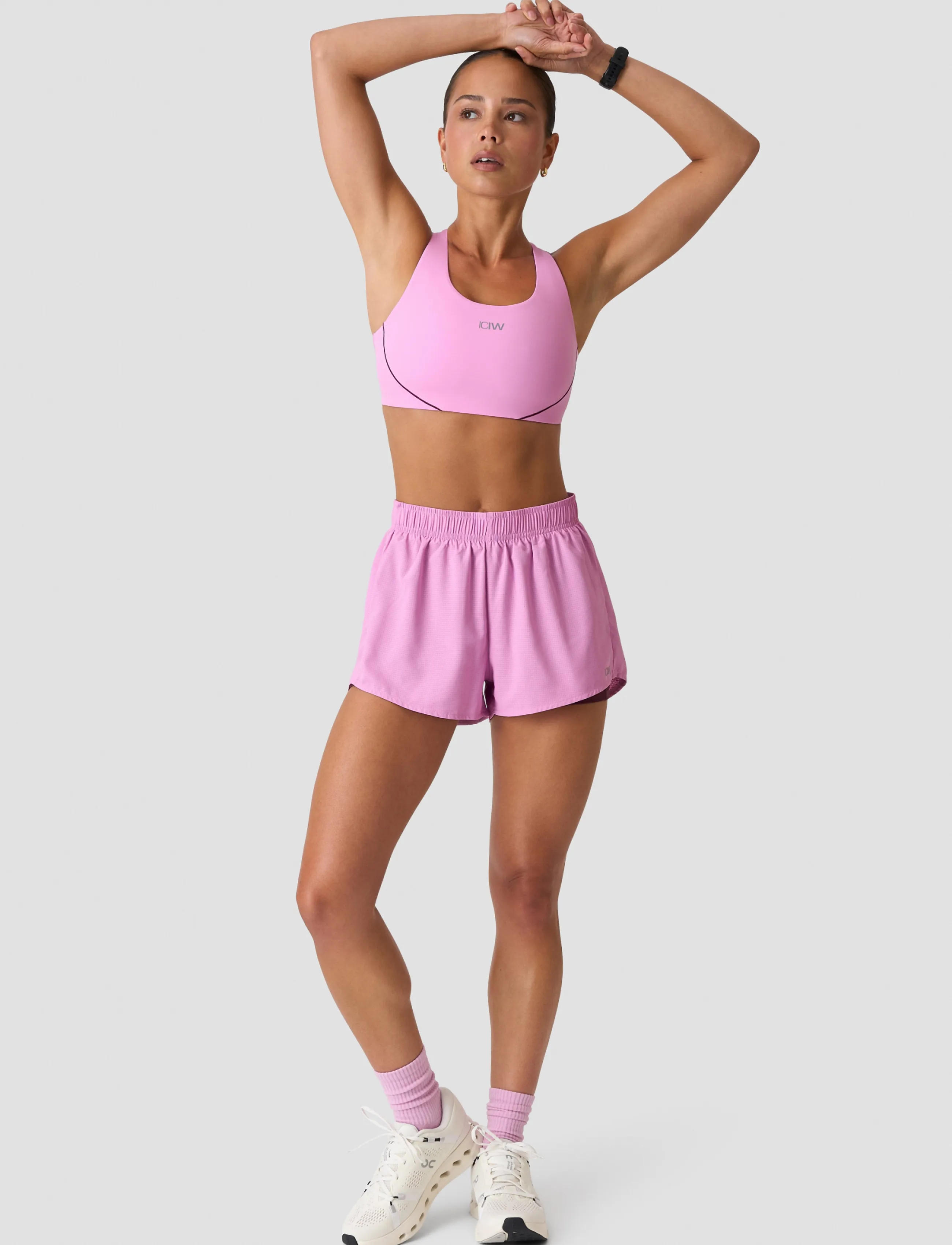 ICANIWILL - Mirage Cardio Mid Support Sports Bra W - pink lotus - 5