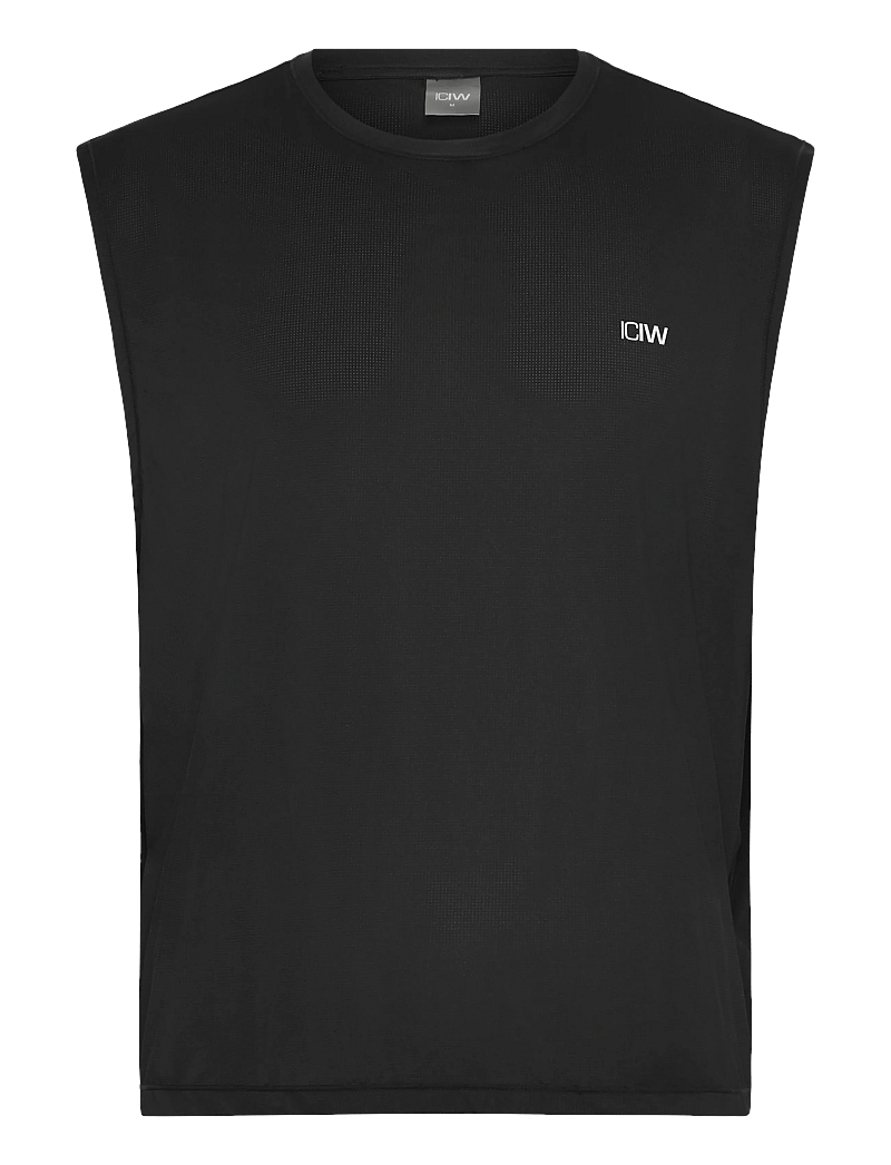 ICANIWILL - Mirage Cardio Sleeveless Tee M - tanktops - black - 1