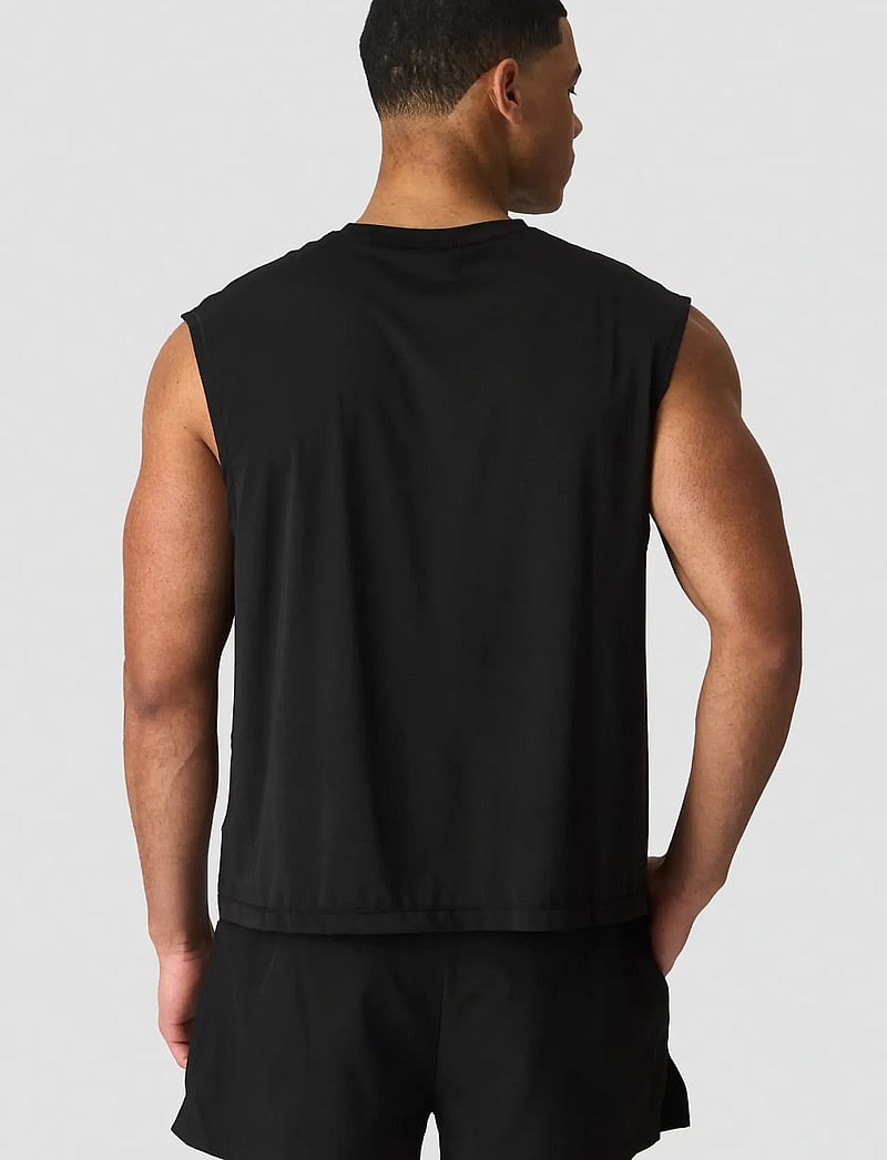 ICANIWILL - Mirage Cardio Sleeveless Tee M - tanktops - black - 3