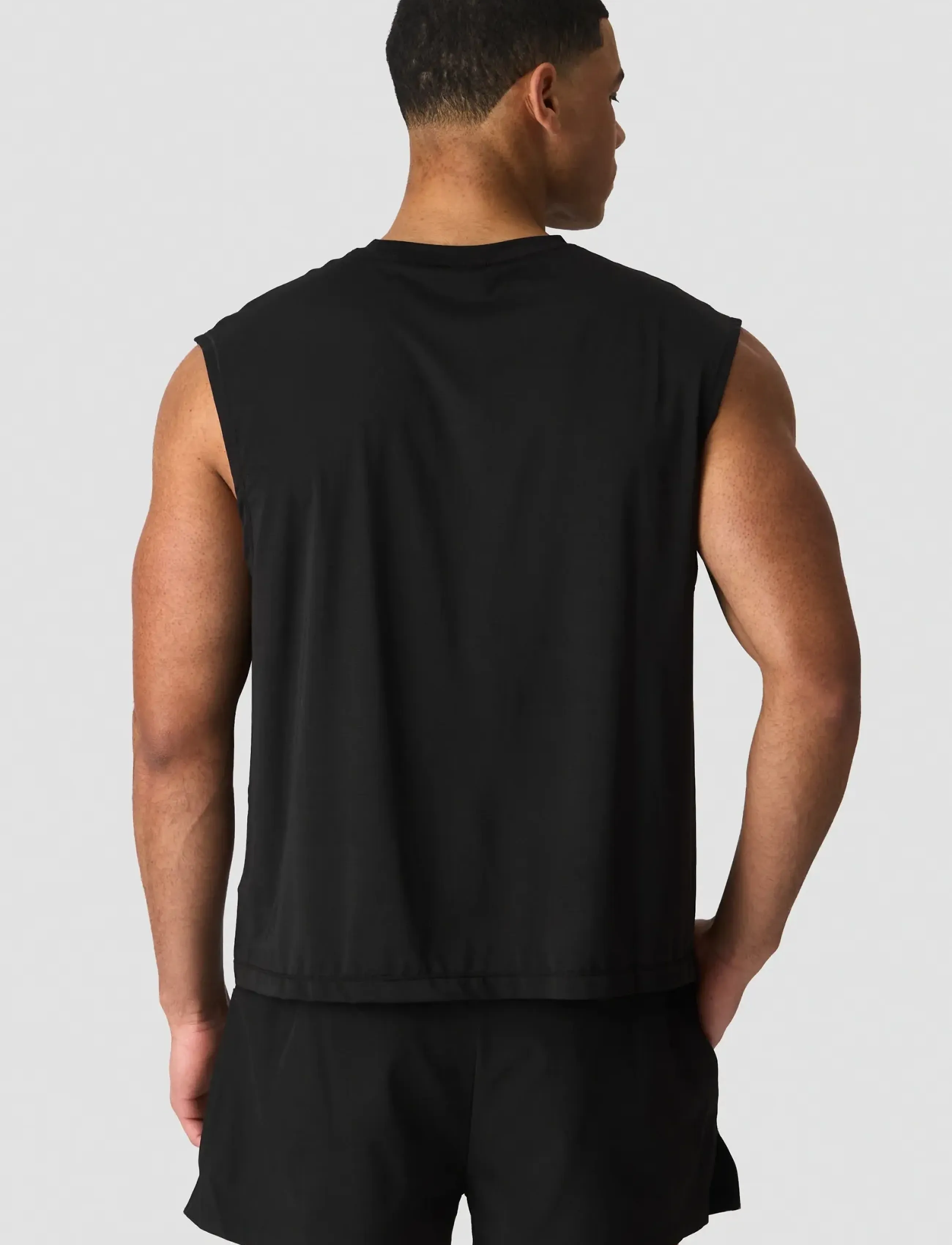 ICANIWILL - Mirage Cardio Sleeveless Tee M - tanktops - black - 3