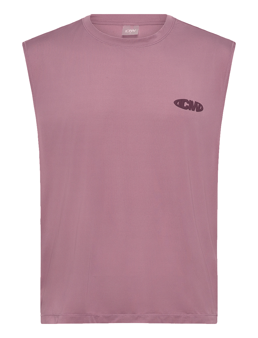 ICANIWILL - Mirage Cardio Sleeveless Tee M - Õlapaeltega pluusid - orchid pink - 1