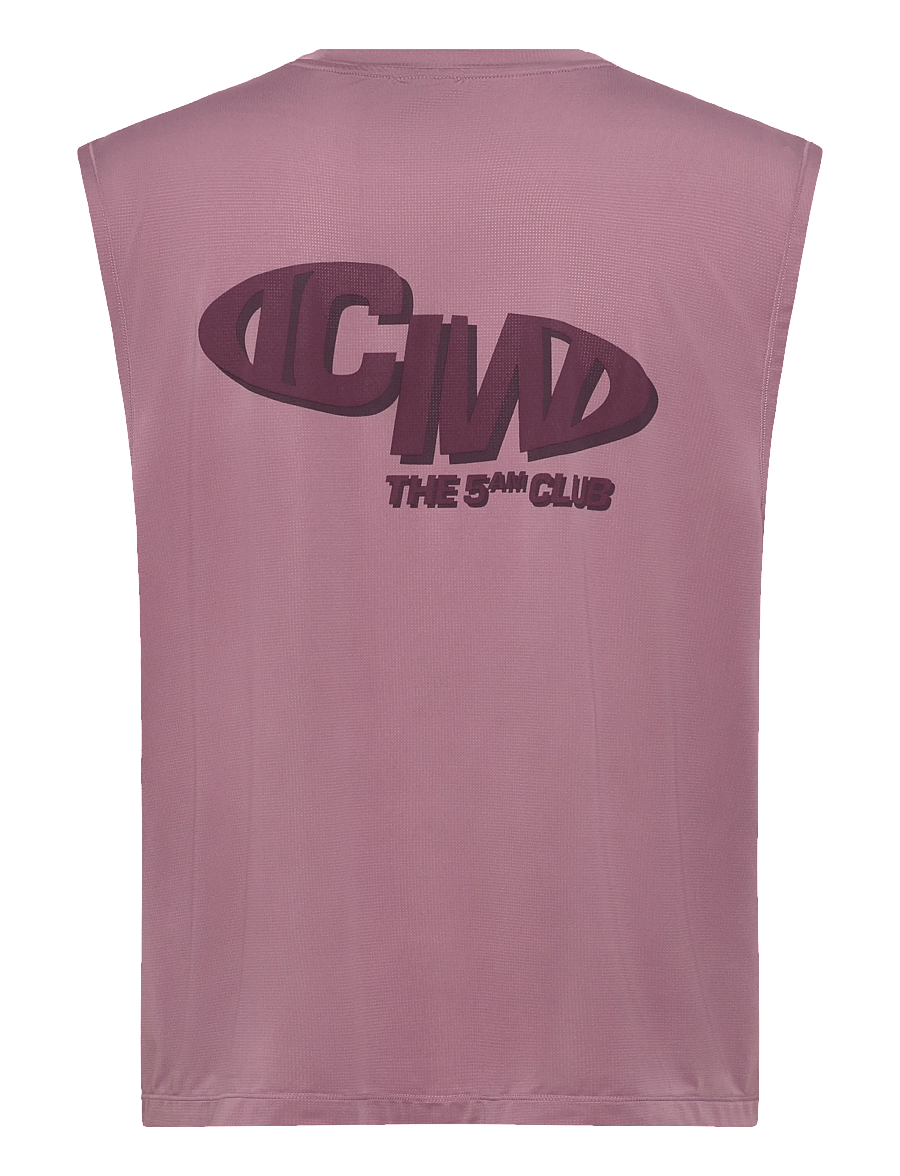 ICANIWILL - Mirage Cardio Sleeveless Tee M - Õlapaeltega pluusid - orchid pink - 2