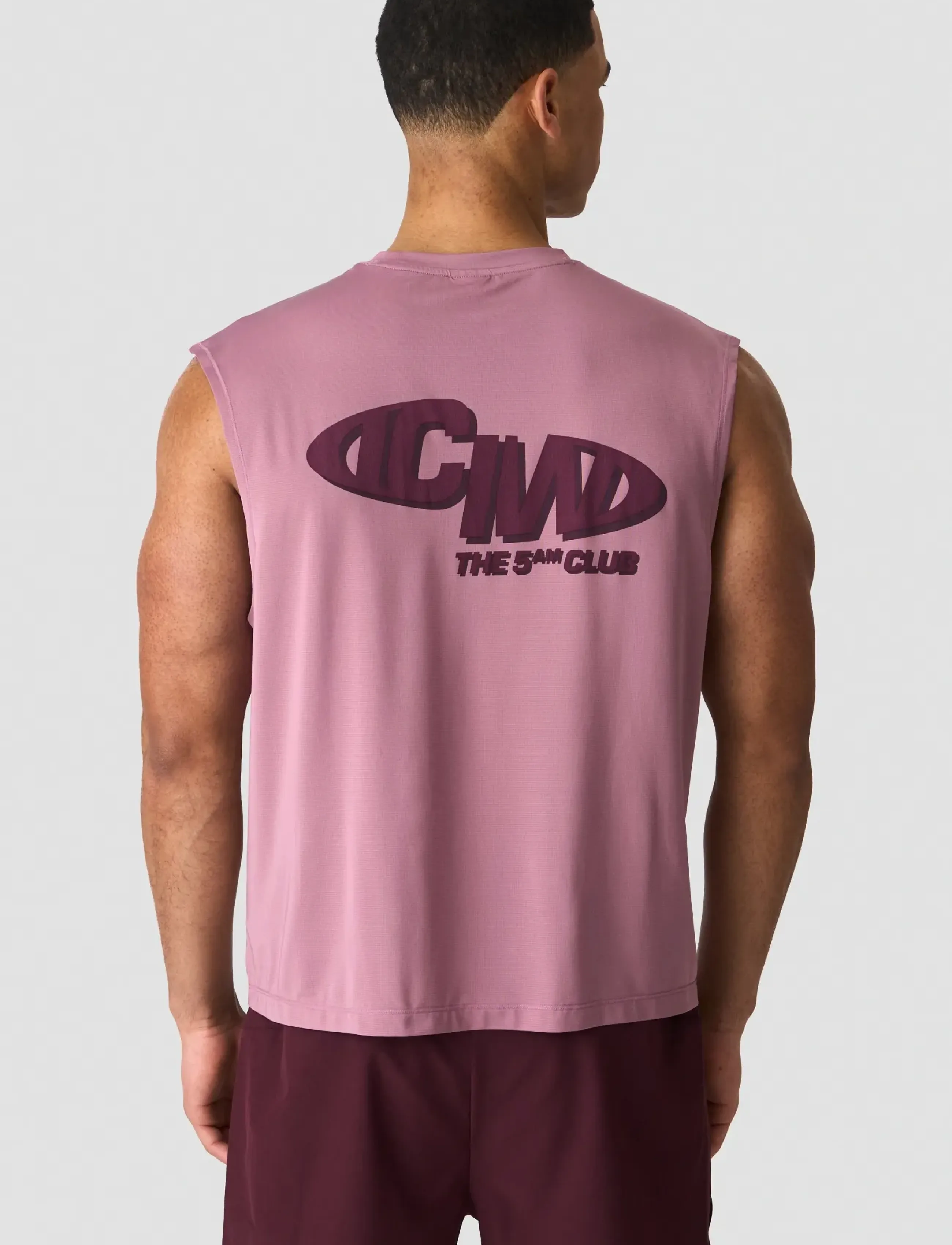 ICANIWILL Mirage Cardio Sleeveless Tee M, Mænd, Tanktop, Pink, Str: XXL