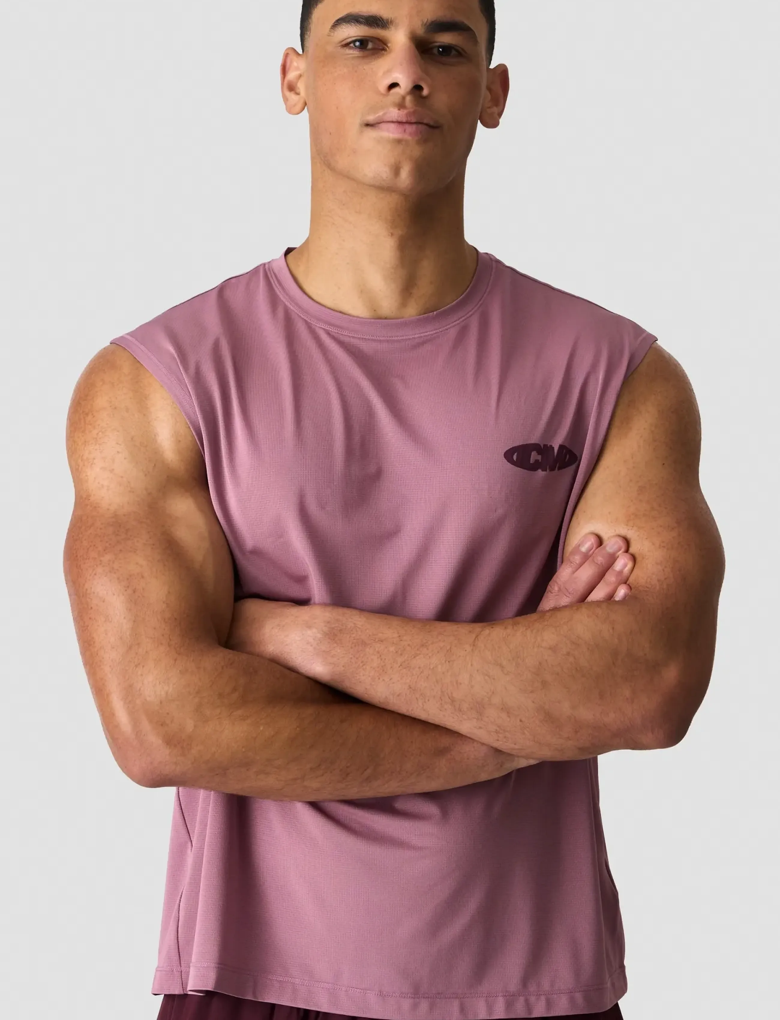 ICANIWILL - Mirage Cardio Sleeveless Tee M - Õlapaeltega pluusid - orchid pink - 3