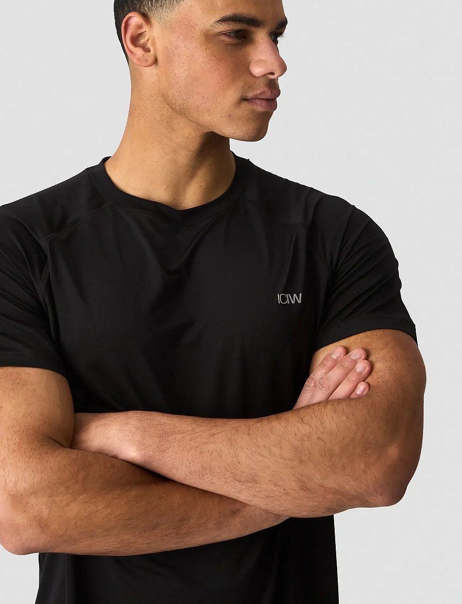 ICANIWILL - Mirage Cardio T-shirt M - oberteile & t-shirts - black - 4