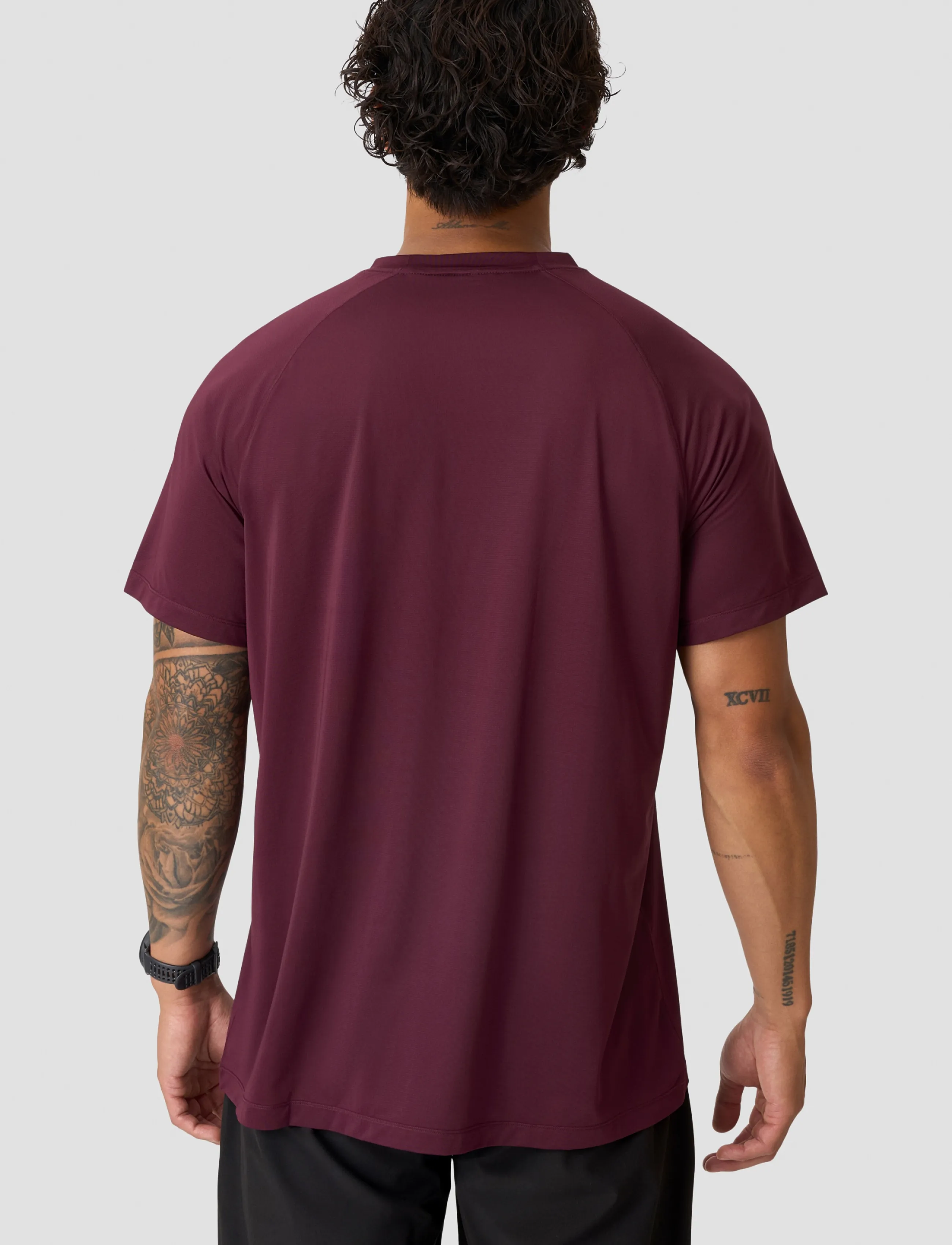 ICANIWILL - Mirage Cardio T-shirt M - t-shirts - dark mahogany - 3