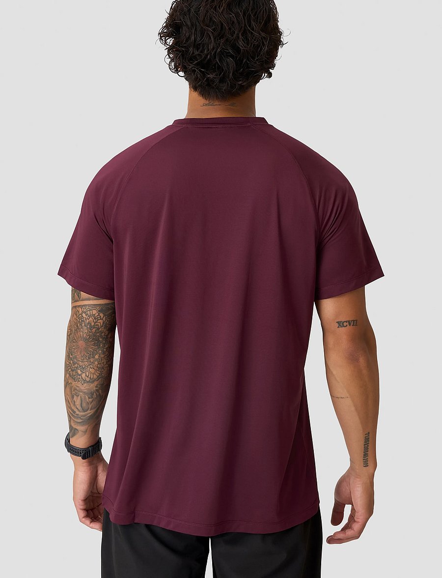 ICANIWILL - Mirage Cardio T-shirt M - t-shirts - dark mahogany - 3