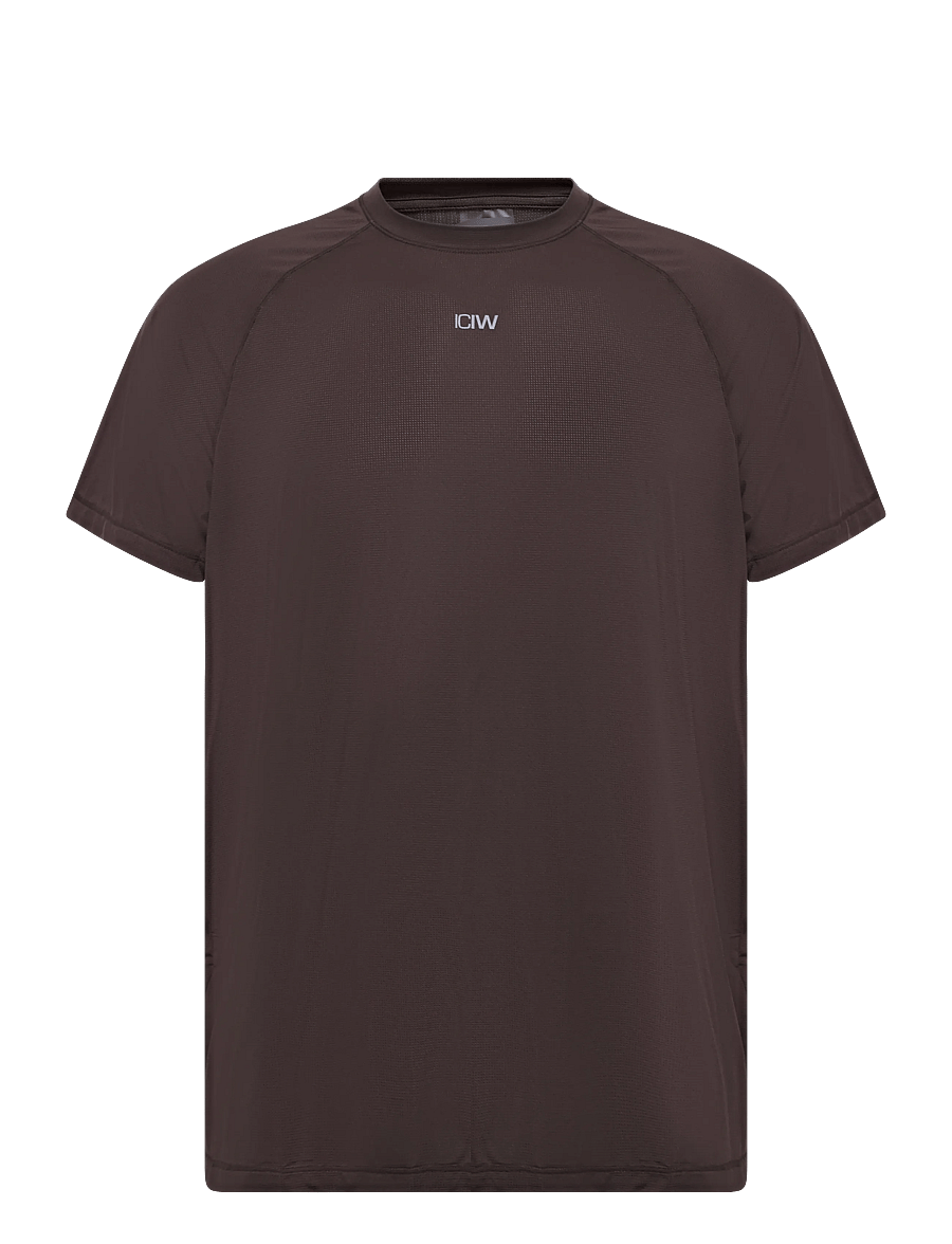 ICANIWILL - Mirage Cardio T-shirt M - t-shirts - forest brown - 1