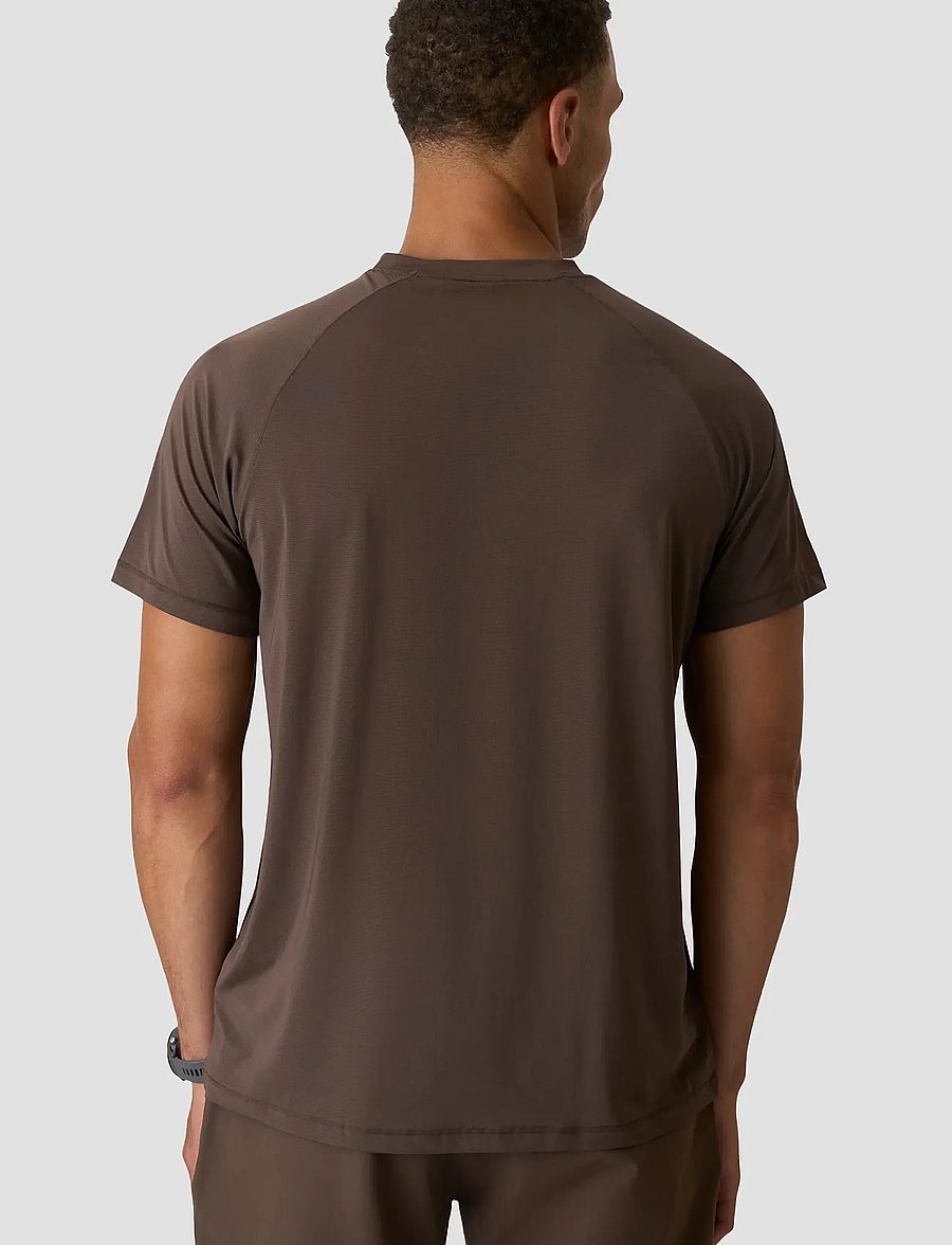 ICANIWILL - Mirage Cardio T-shirt M - t-shirts - forest brown - 3