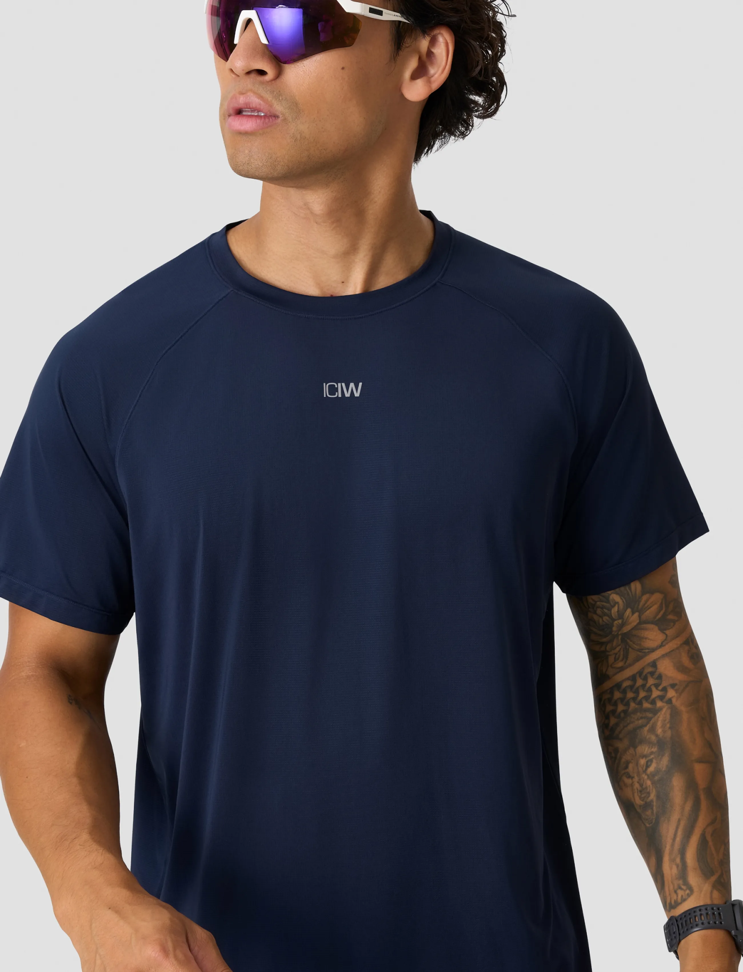 ICANIWILL - Mirage Cardio T-shirt M - alussärgid ja t-särgid - midnight blue - 4