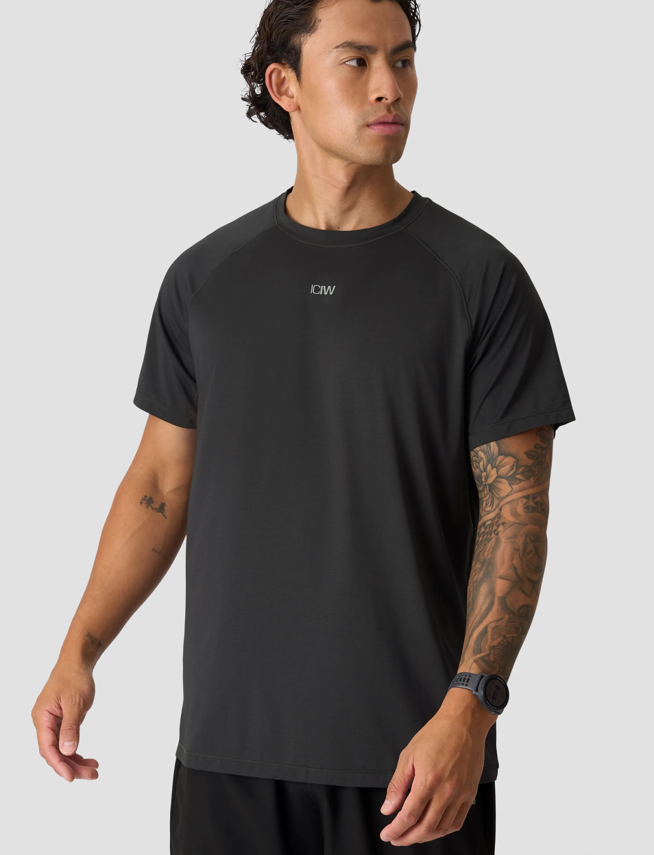 ICANIWILL - Mirage Cardio T-shirt M - t-shirts - stormy grey - 0