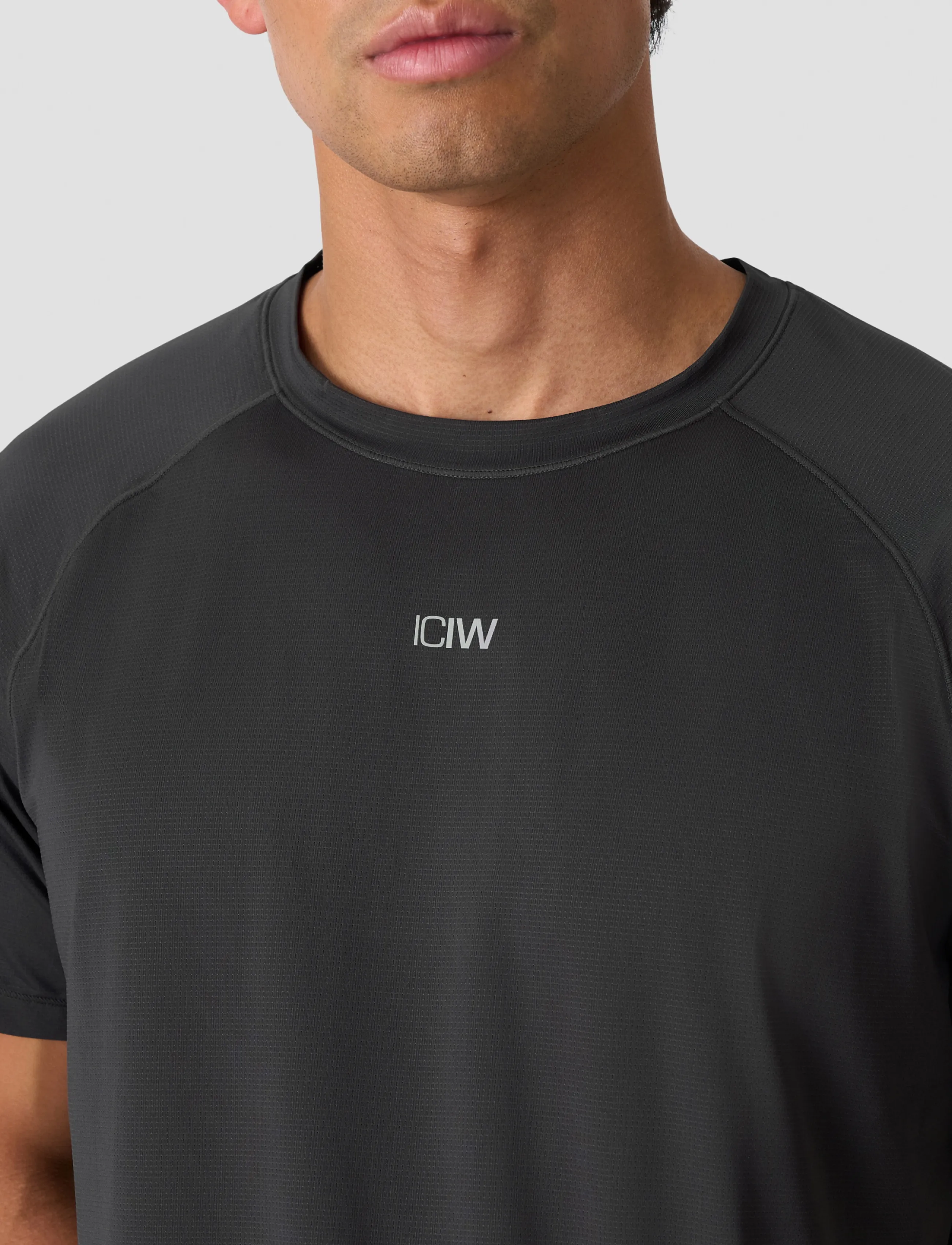 ICANIWILL - Mirage Cardio T-shirt M - t-shirts - stormy grey - 4