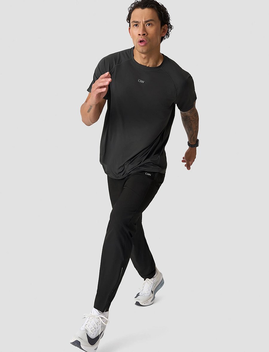 ICANIWILL - Mirage Cardio T-shirt M - t-shirts - stormy grey - 5