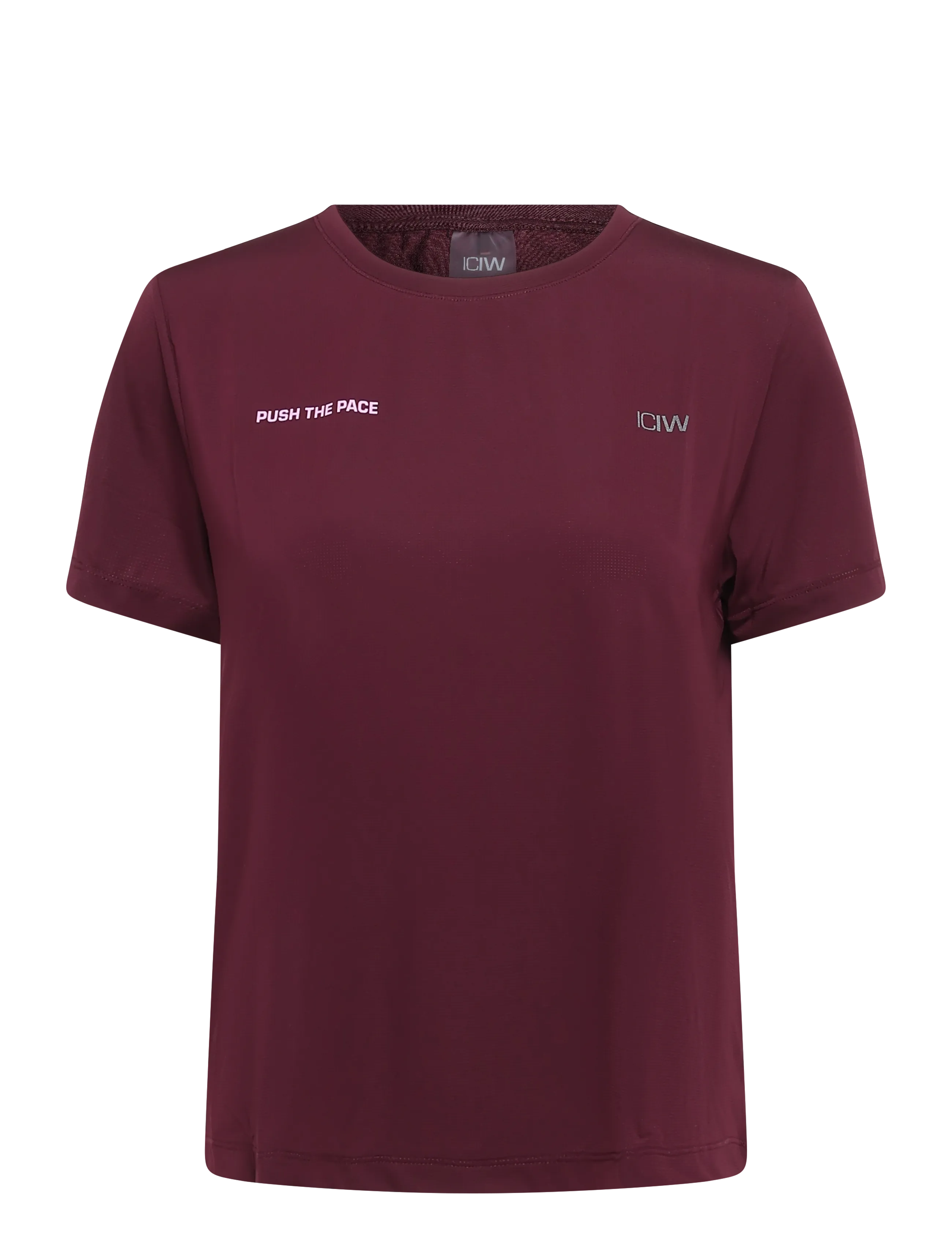 ICANIWILL - Mirage Cardio T-shirt W - t-shirts - dark mahogany - 1