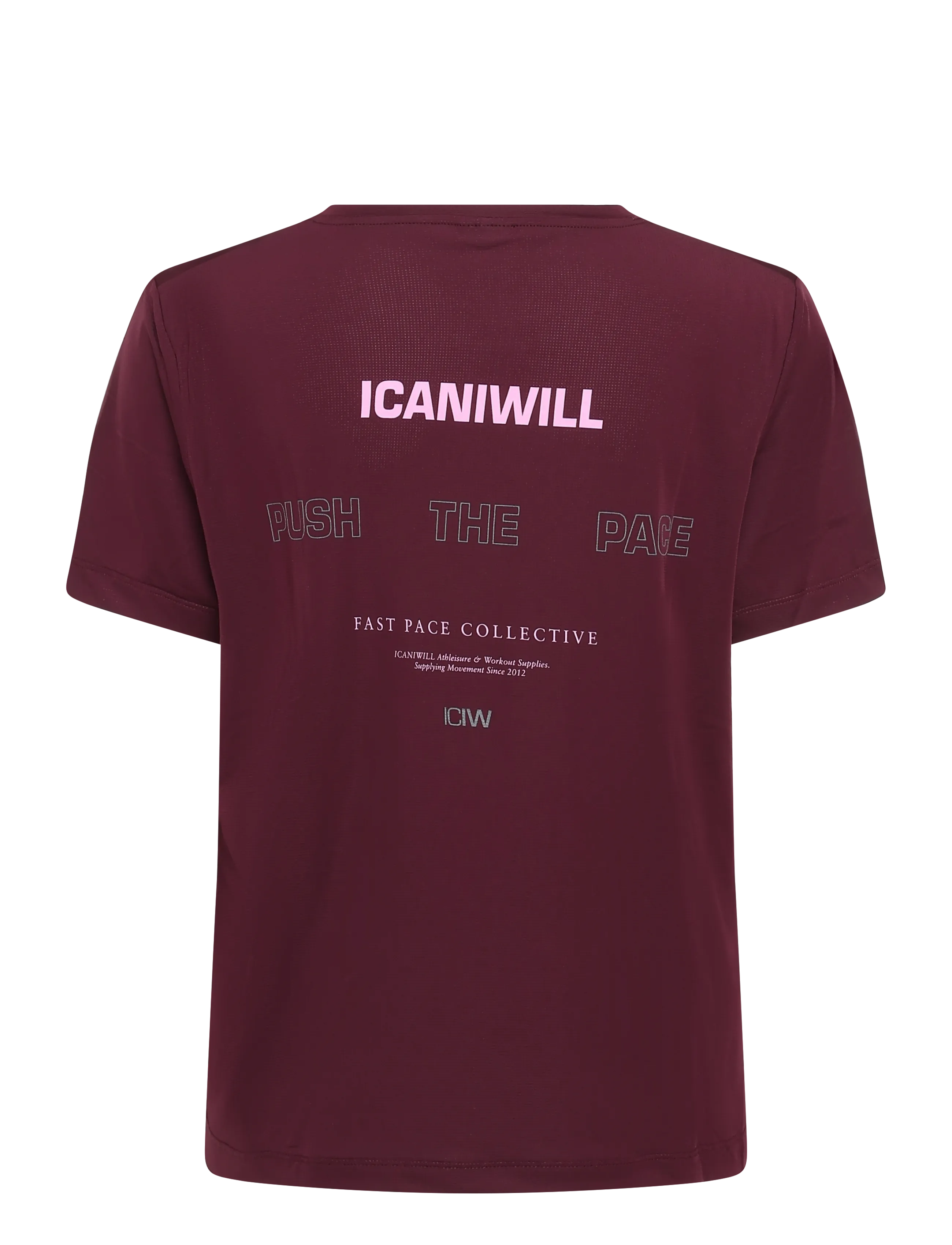 ICANIWILL - Mirage Cardio T-shirt W - t-shirts - dark mahogany - 2