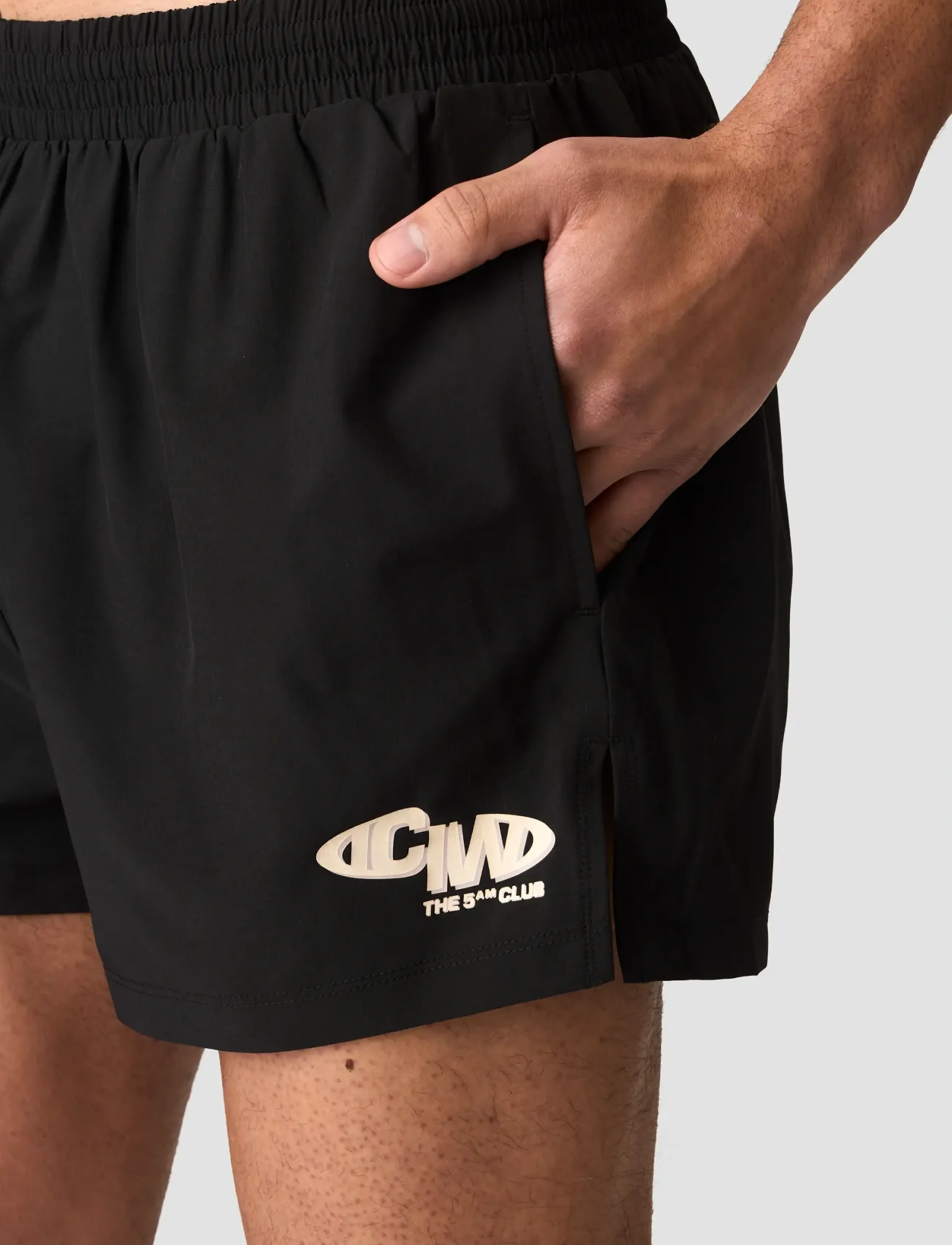 ICANIWILL - Mirage Cardio Shorts 3" M - trainingsshorts - black - 4