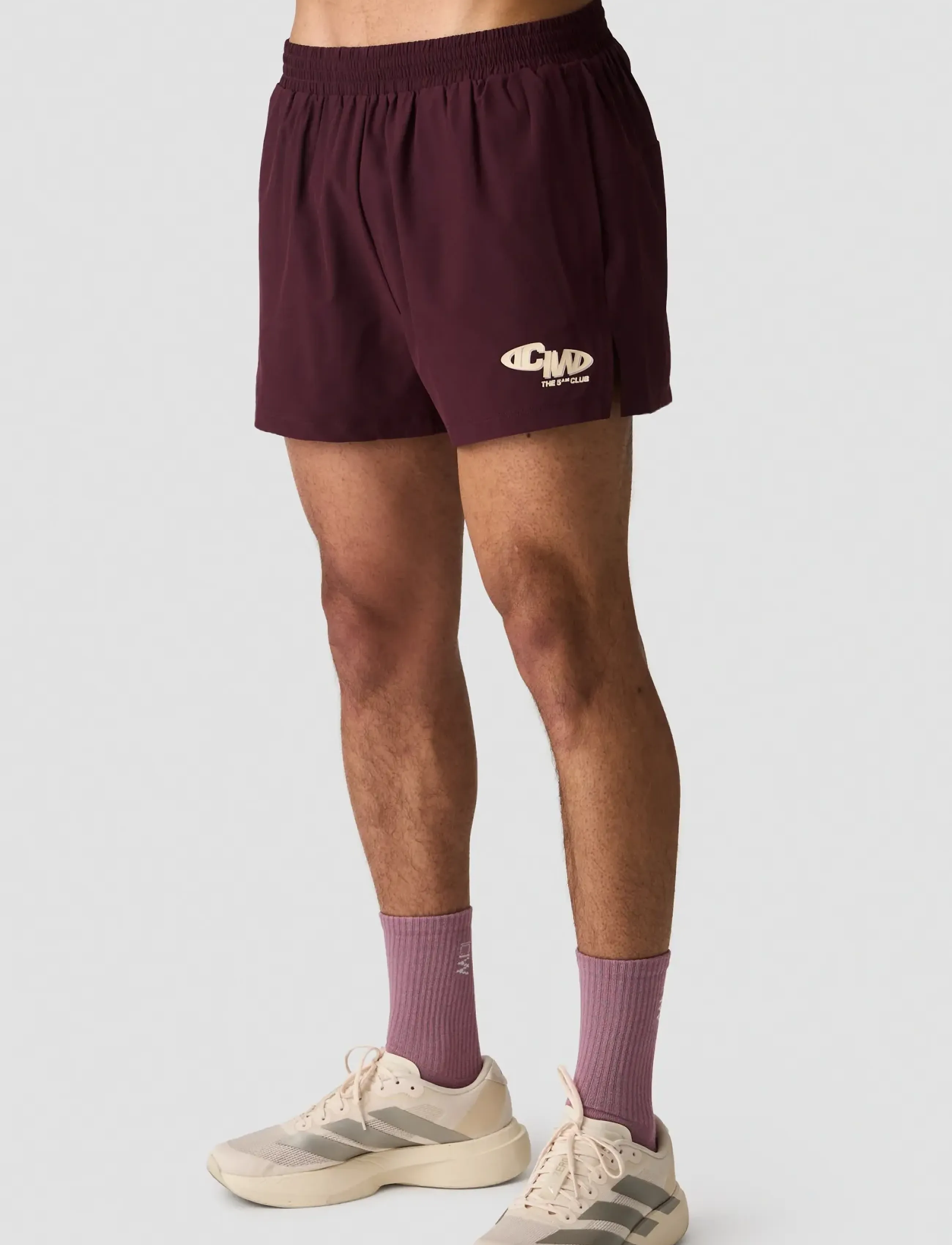 ICANIWILL Mirage Cardio Shorts 3" M, Cardio Shorts, Bordeaux, Str: XXL