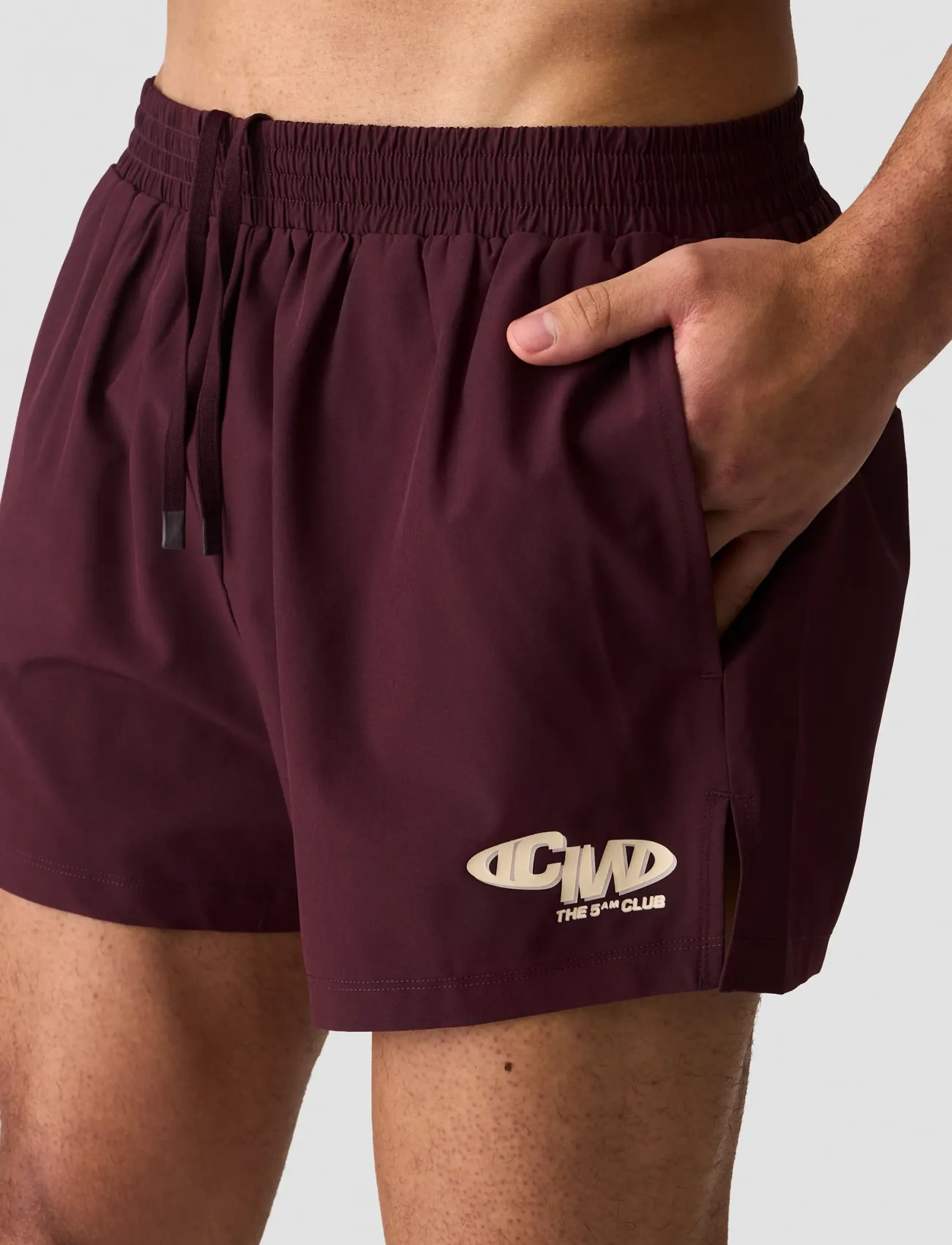 ICANIWILL - Mirage Cardio Shorts 3" M - træningsshorts - maroon - 4