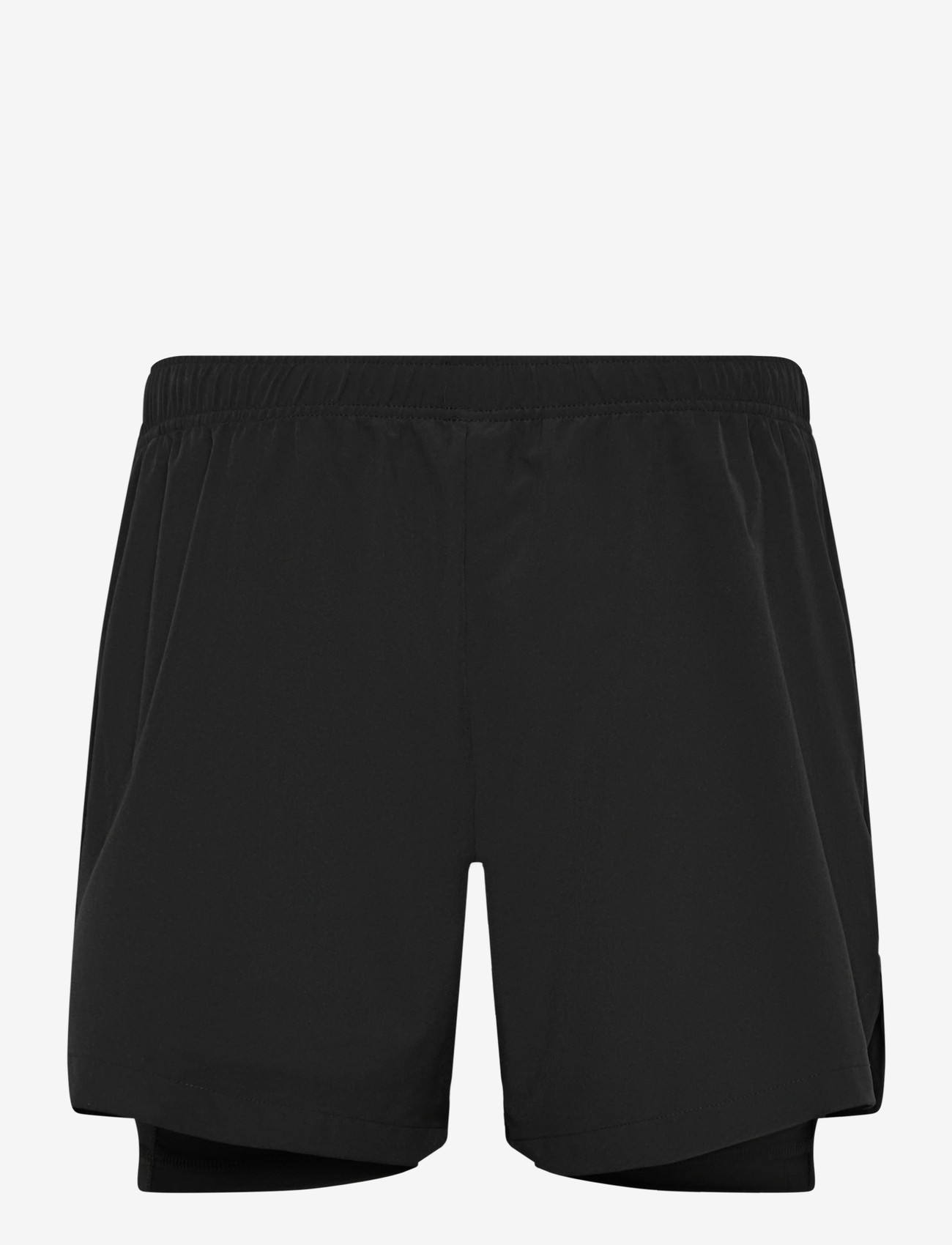 ICANIWILL - Essential Cardio 2-in-1 5'' Shorts M - lühikesed treeningpüksid - black - 2