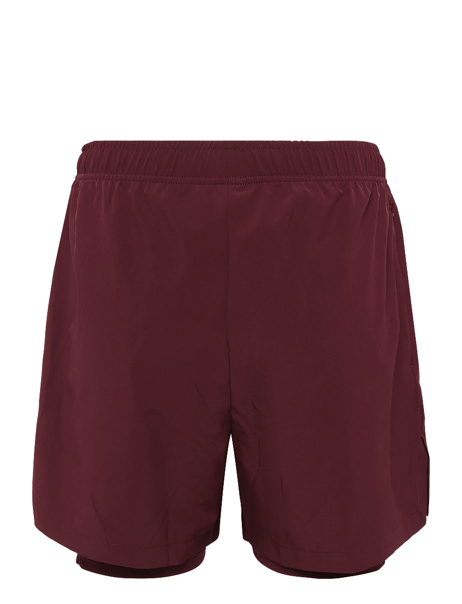ICANIWILL - Essential Cardio 2-in-1 5'' Shorts M - træningsshorts - dark mahogany - 2