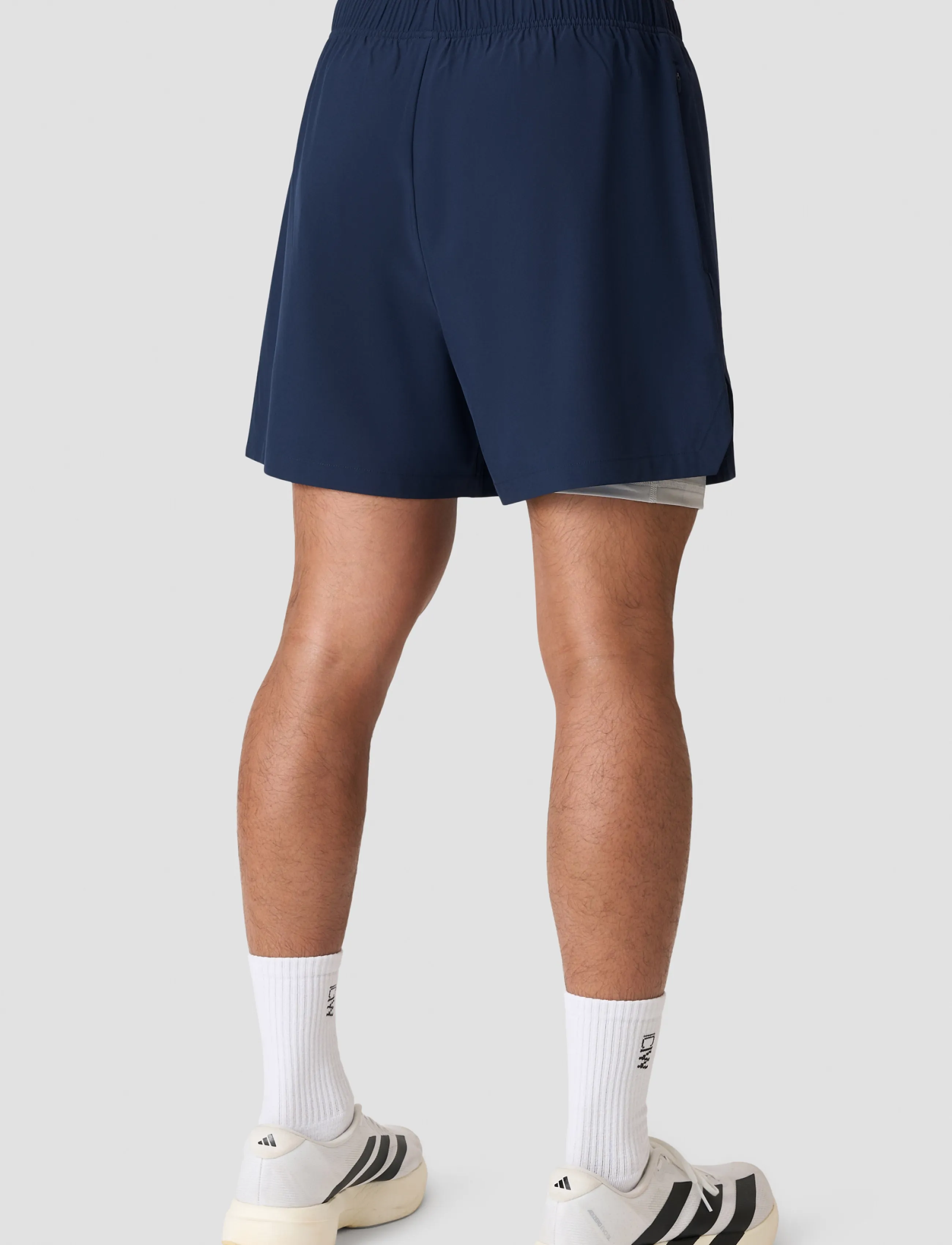 ICANIWILL - Essential Cardio 2-in-1 5'' Shorts M - træningsshorts - midnight blue - 3