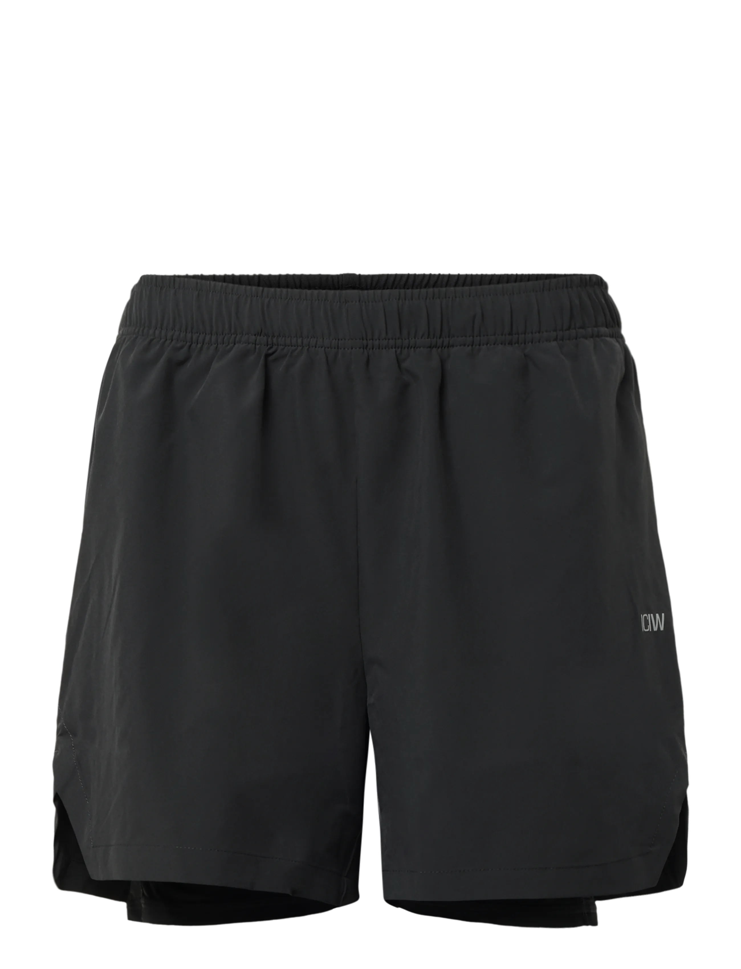 ICANIWILL - Essential Cardio 2-in-1 5'' Shorts M - stormy grey - 1