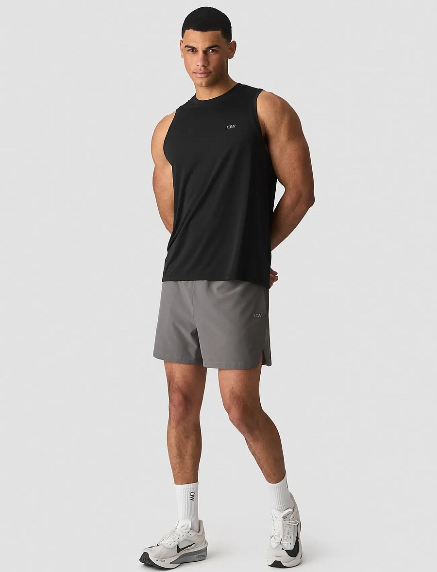 ICANIWILL - Mirage Cardio Tank Top M - Õlapaeltega pluusid - black - 5