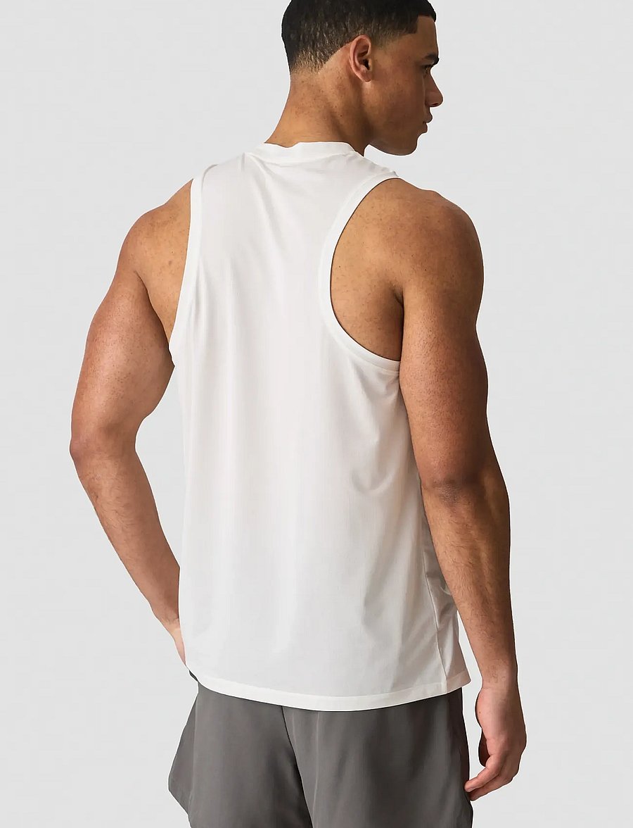 ICANIWILL - Mirage Cardio Tank Top M - topjes - white snow - 3