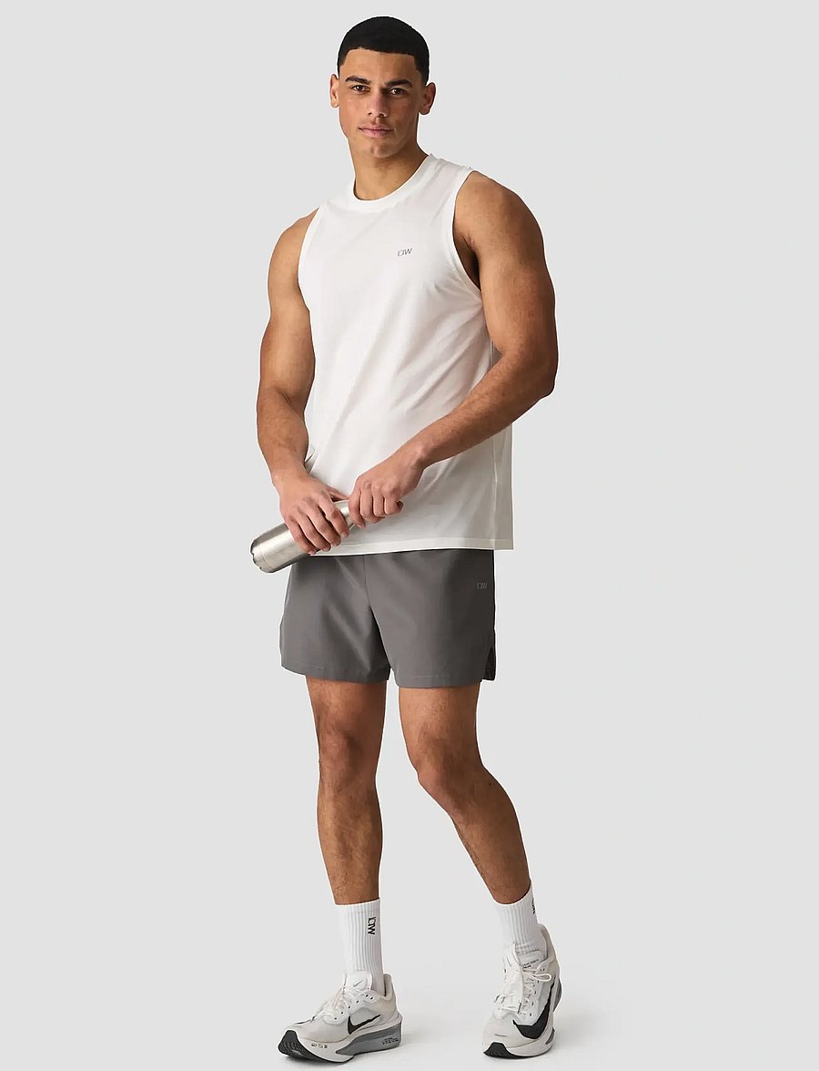 ICANIWILL - Mirage Cardio Tank Top M - topjes - white snow - 5