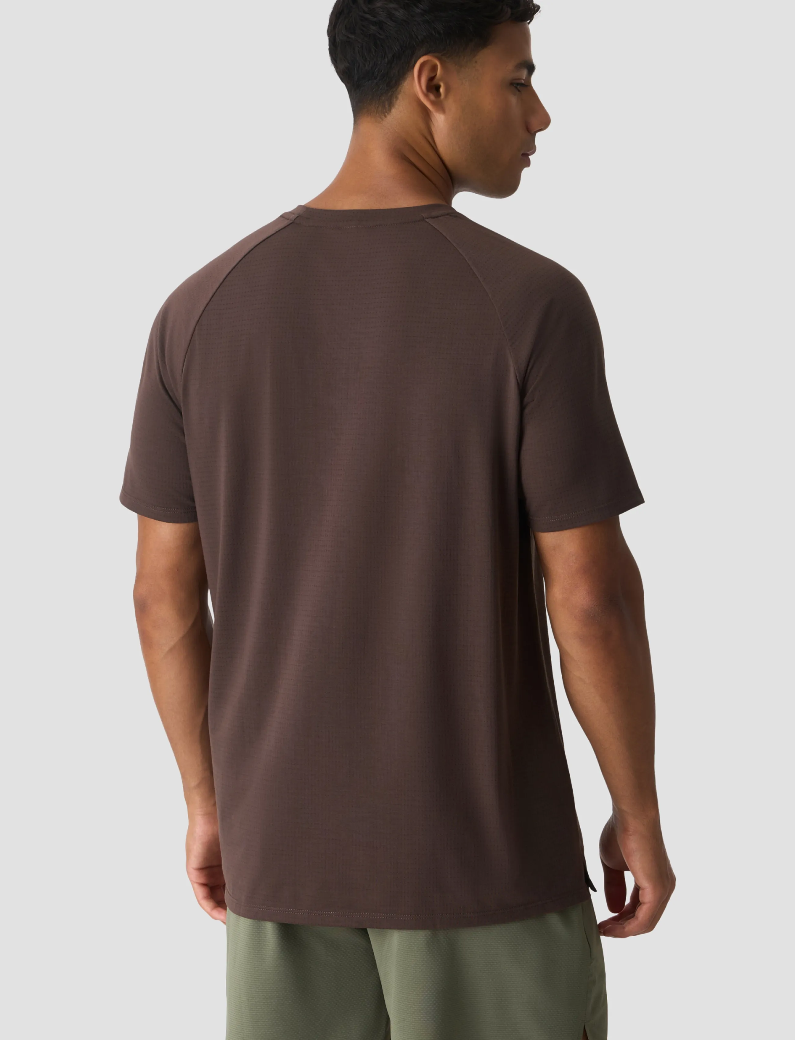 ICANIWILL - Stride Raglan Tee Dri-Release M - alussärgid ja t-särgid - emberwood - 3